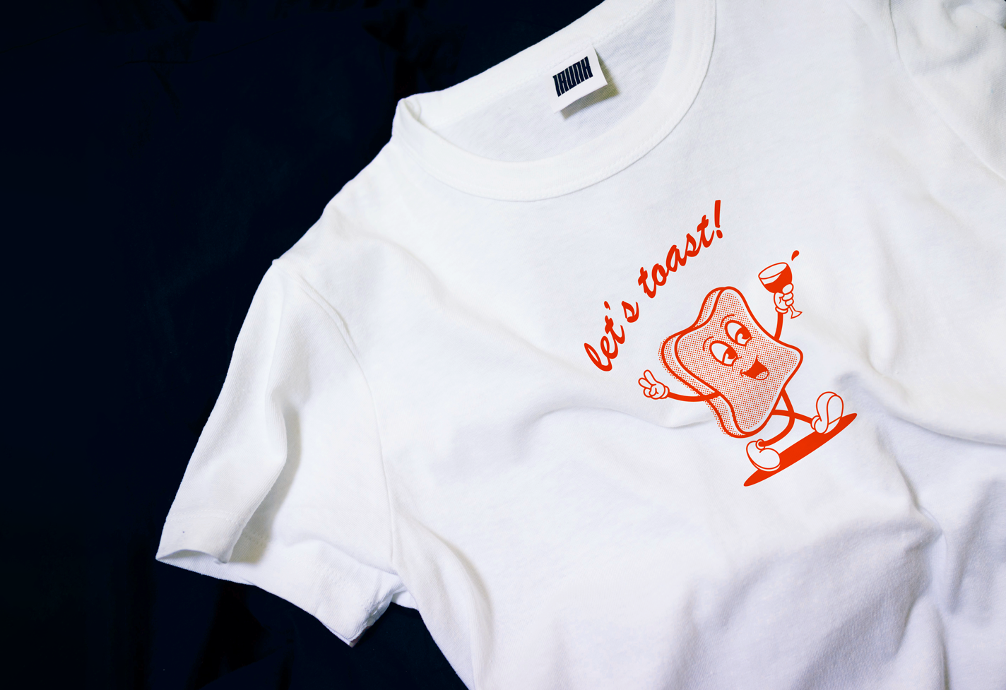 Let's toast</br>T-shirt Design