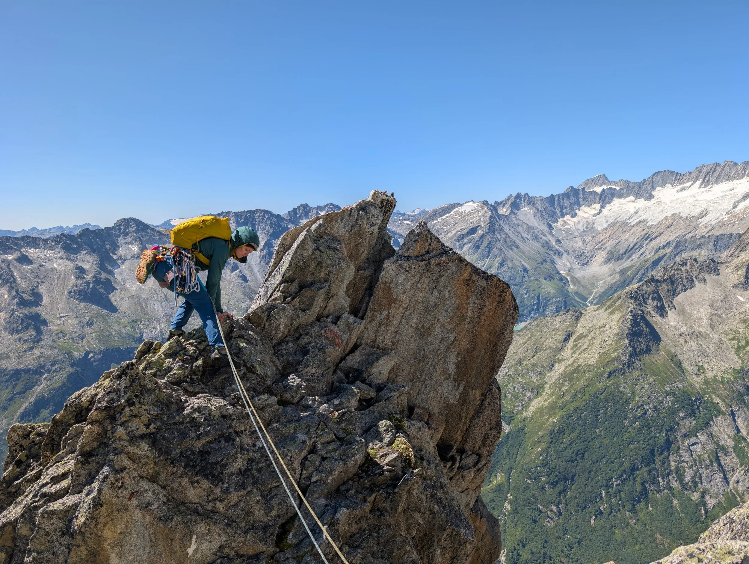 2000m of Vertical Alpine Rock!