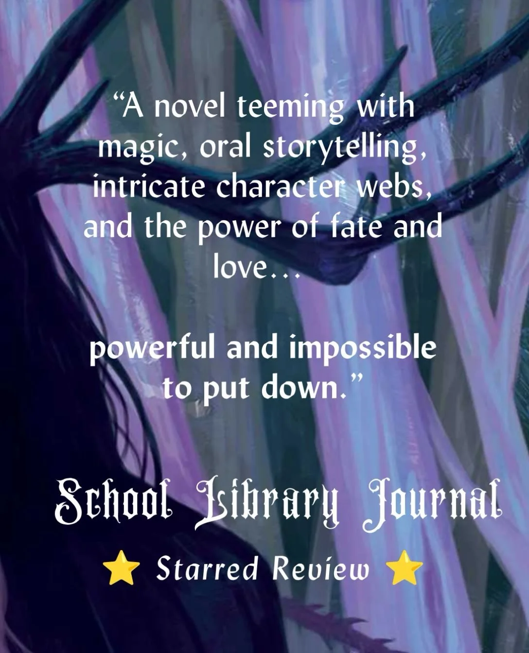 of course i had to put my first ever starred review up on the main feed 🥹🌟 

with LESS than a month to go until THIRTEEN MIDNIGHTS is in your hands, i&rsquo;ll be revealing the lovely reviews &amp; blurbs i&rsquo;ve received for it &mdash; starting