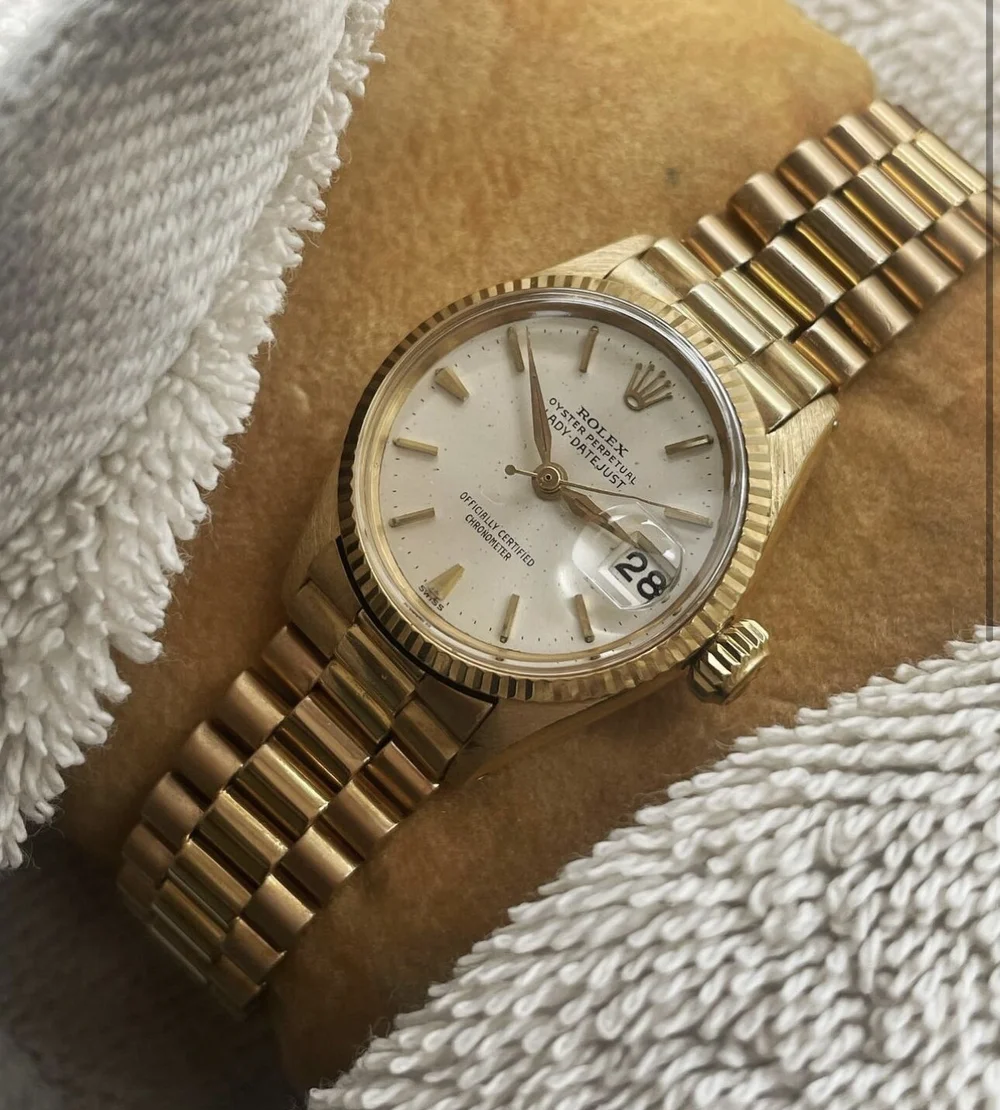 ROLEX 18CT YELLOW GOLD LADY DATEJUST Guess Co Jewellers