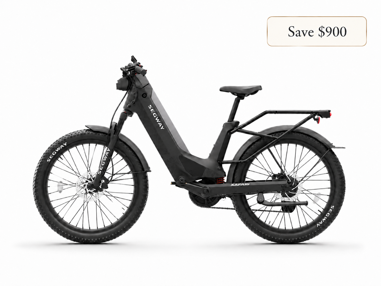 Segway Xafari Fat Tire E-bike Grey