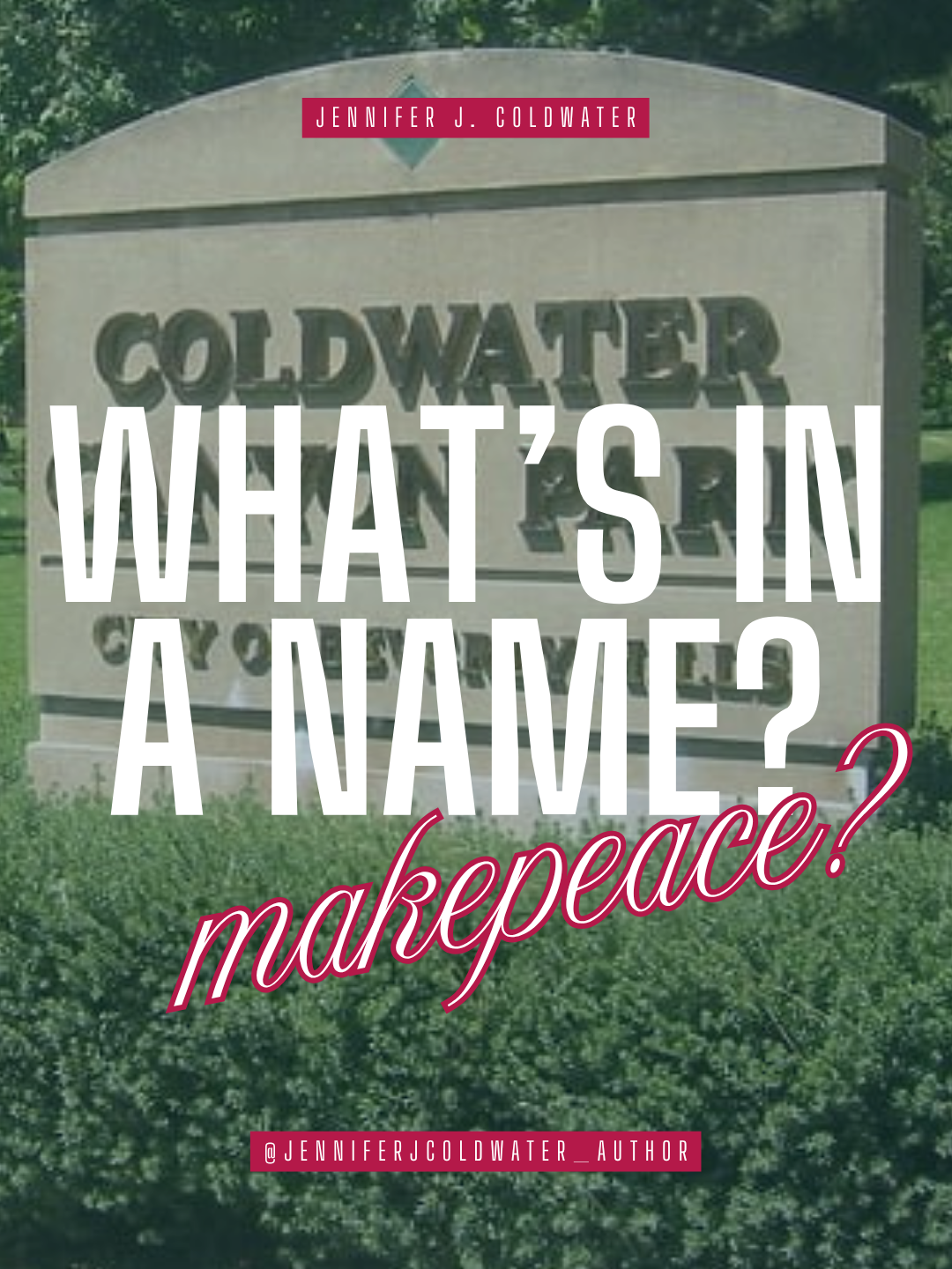 I could’ve gone with Makepeace