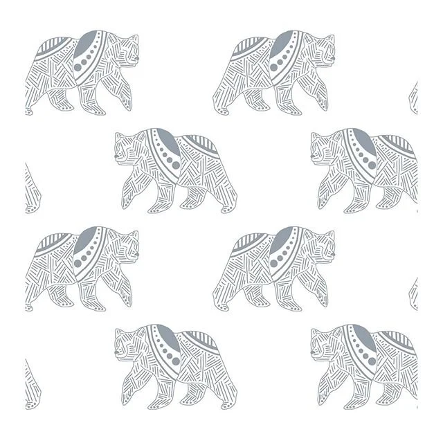 &bull;&bull;&bull; check out the @spoonflower Safari Line Art challenge and vote for my Mountain Bears! Voting closes on the 21st &bull;&bull;&bull; .
.
.
#art #pattern #surfacedesign #designcontest #spoonflower #bear #alaska #safari #surfacepatternd