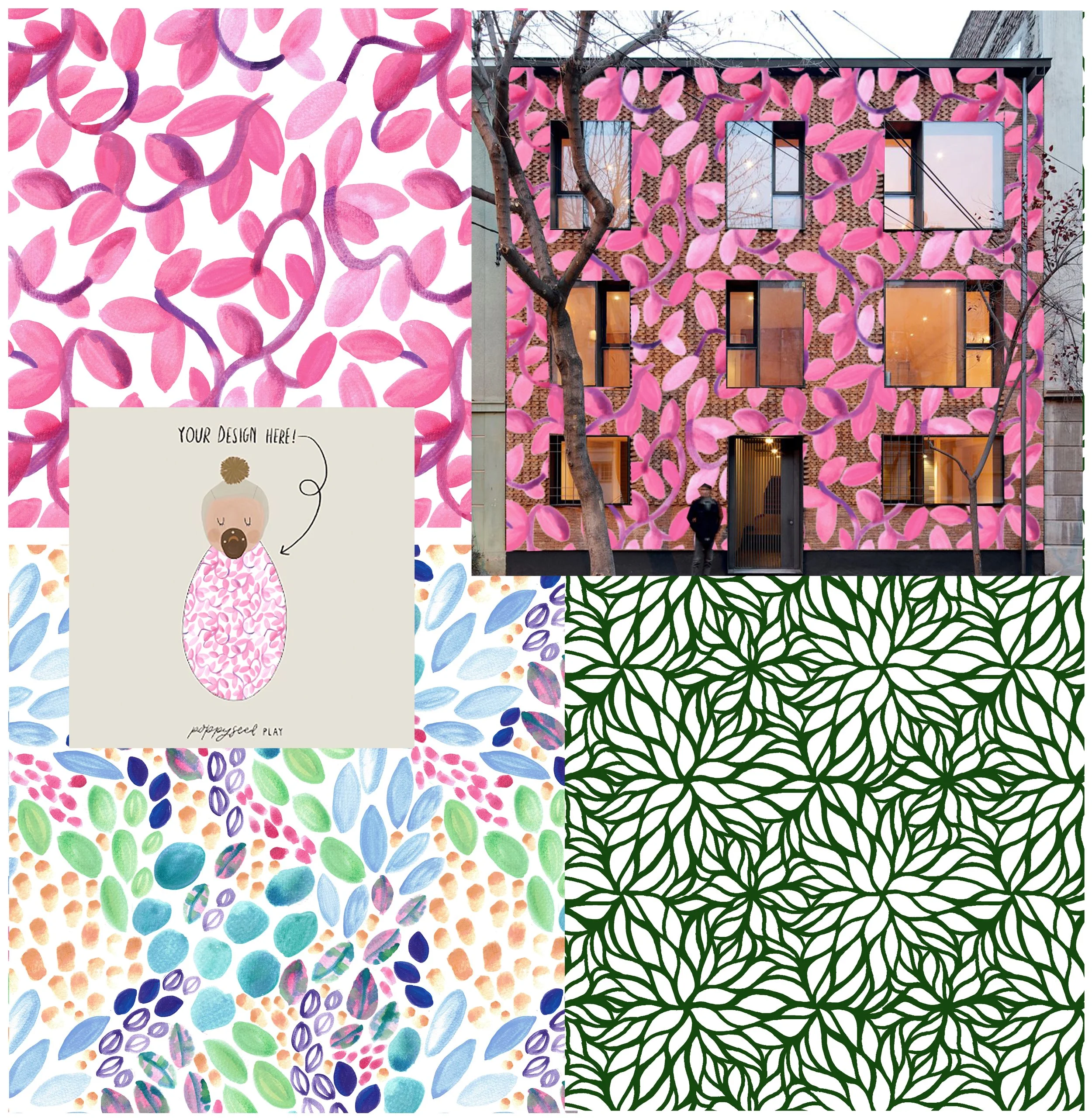 Pink Plants