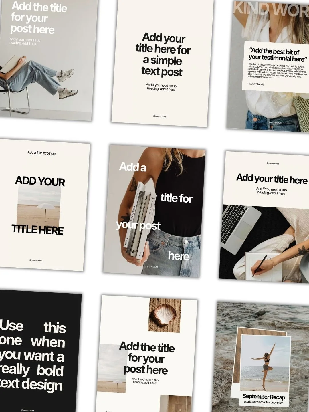 Canva Social Media Templates