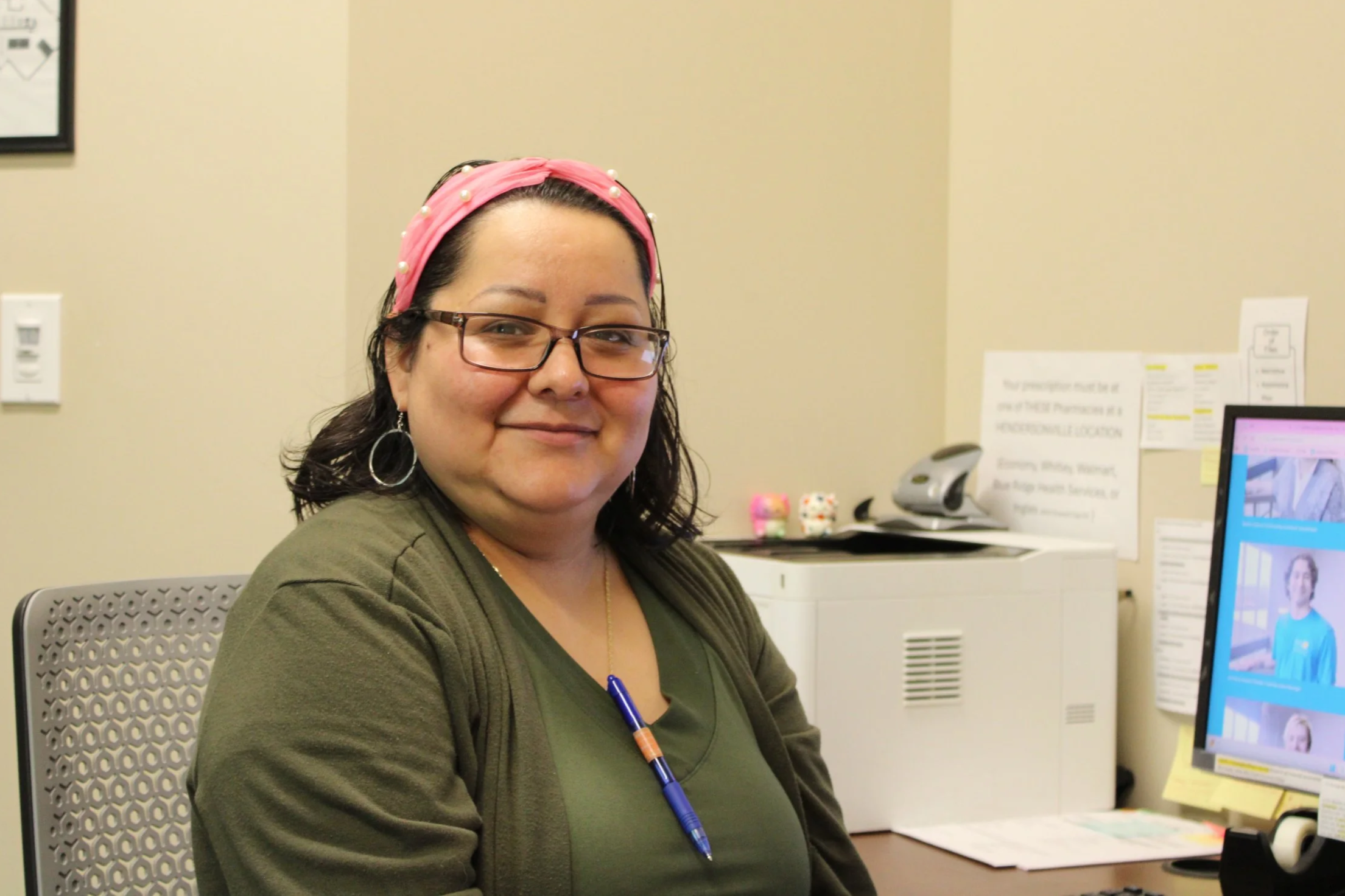 Mayra Lozano; Bilingual Intake Interviewer