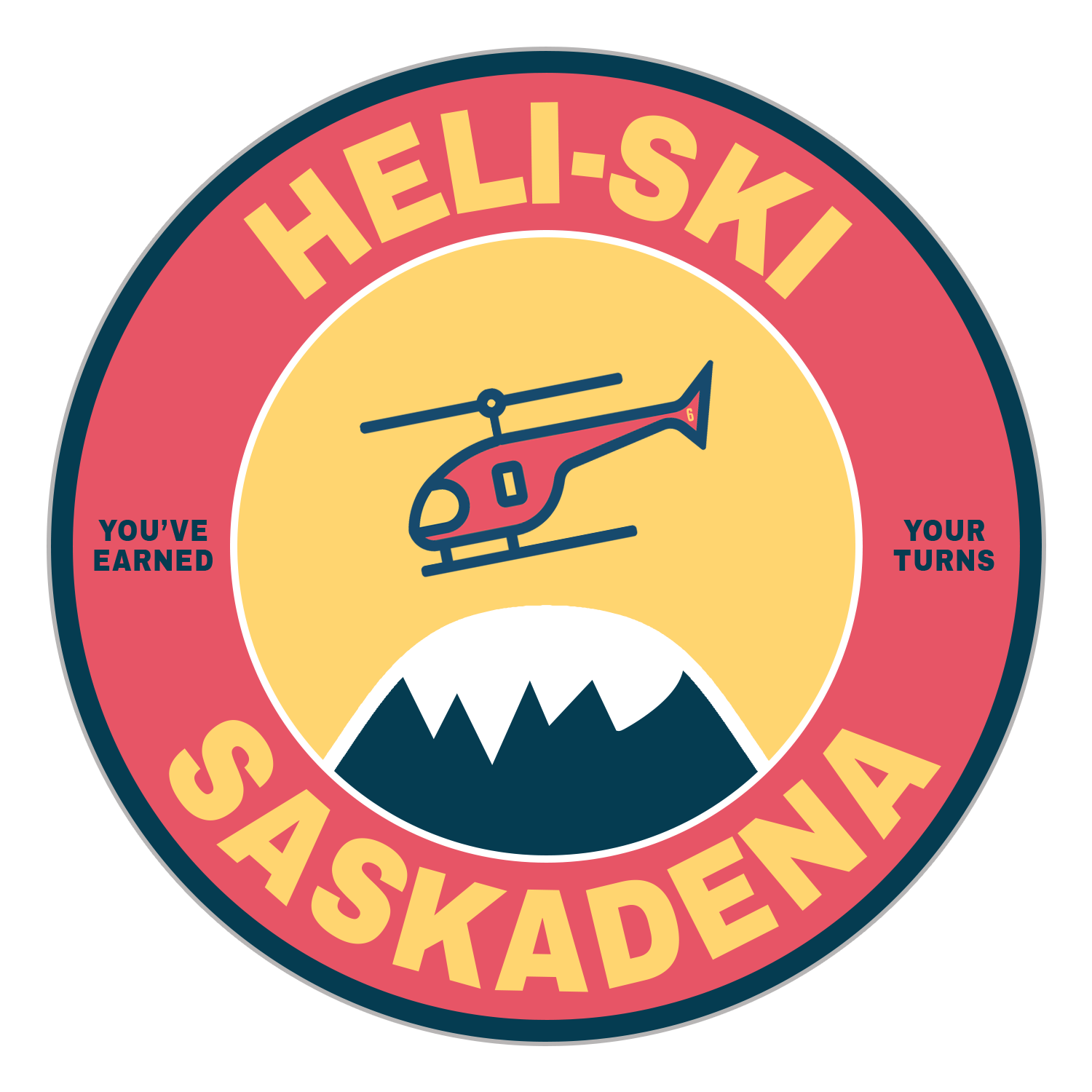 Heli-Ski Saskadena