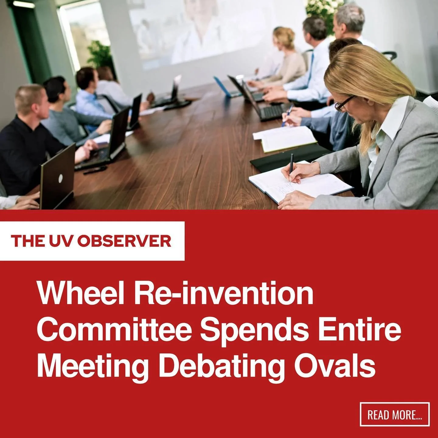Wheel Re-invention Committee Spends Entire Meeting Debating Ovals