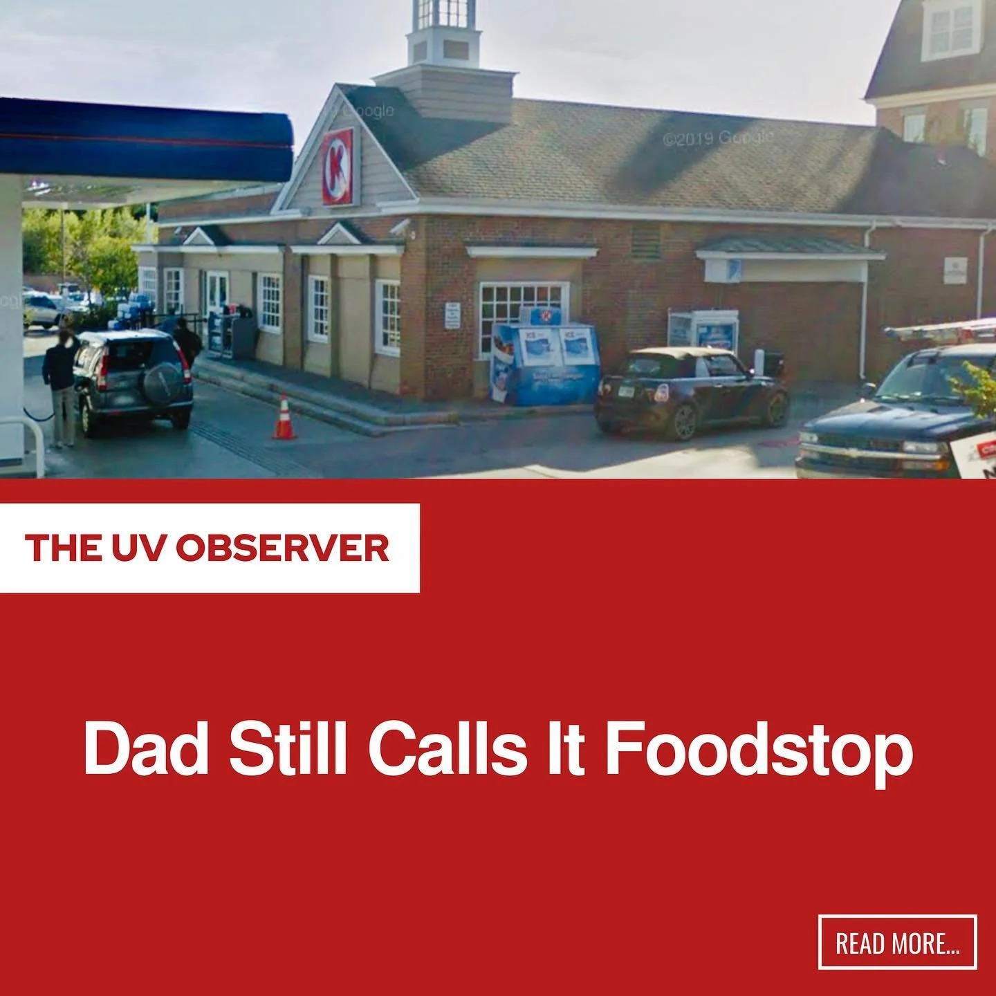 Dad Still Calls It Foodstop