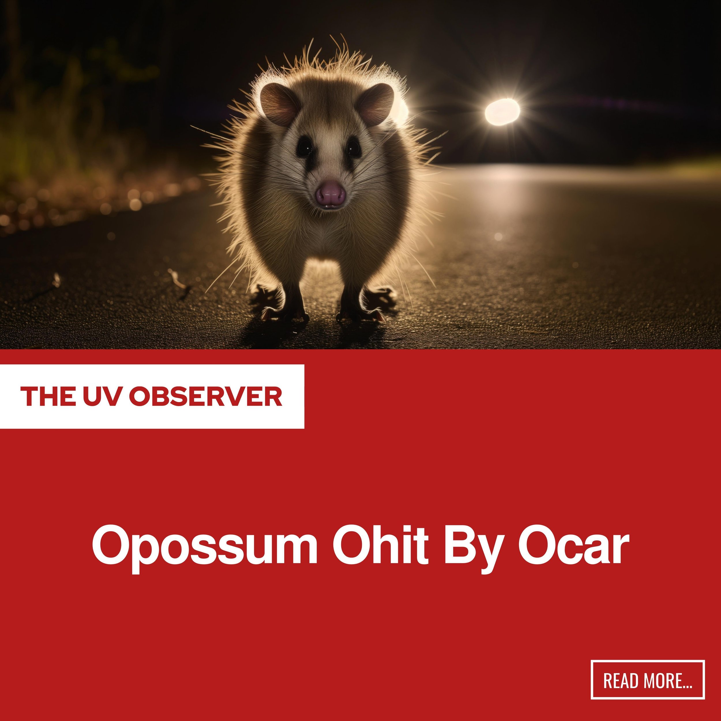 Opossum Ohit By Ocar