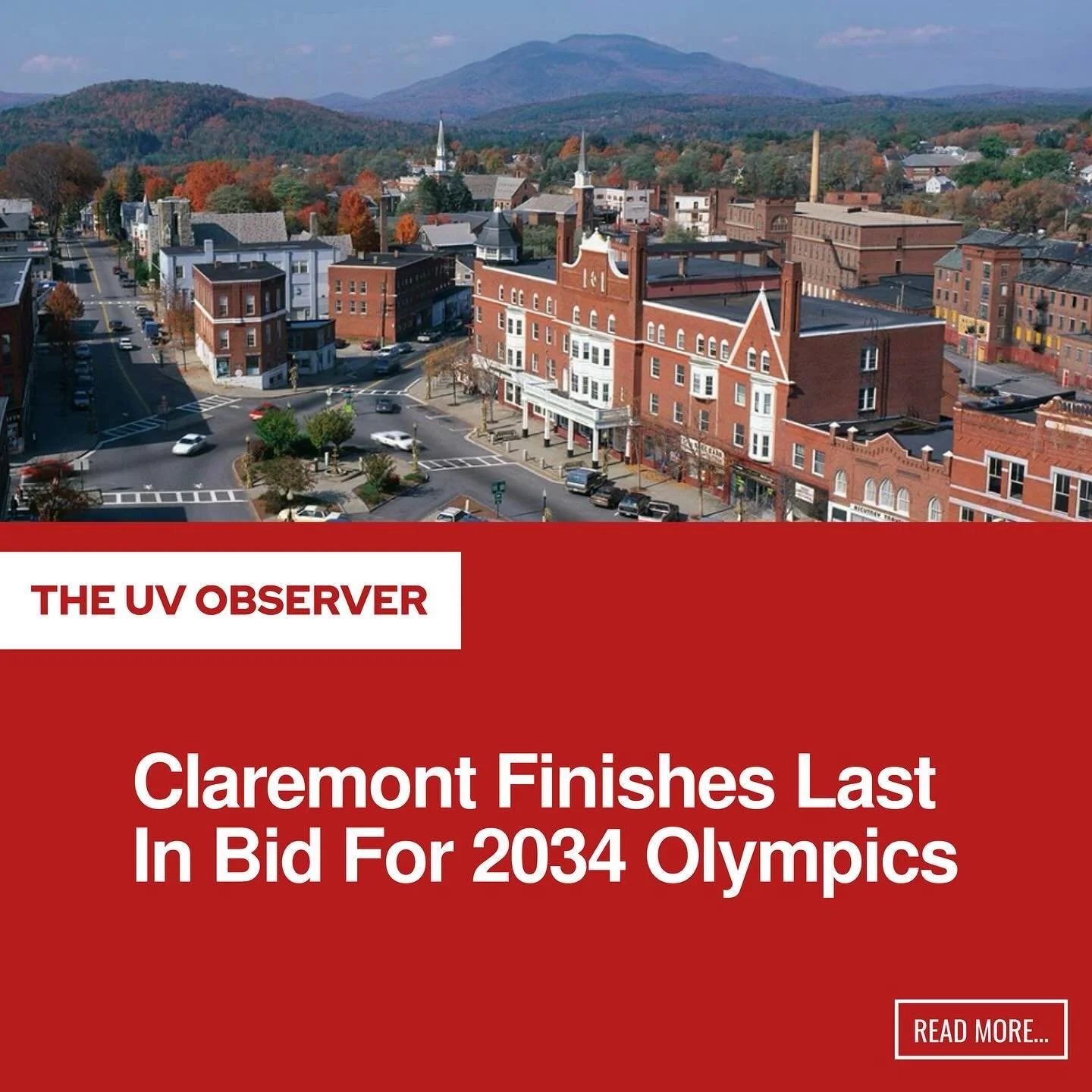 Claremont Finishes Last In Bid For 2034 Olympics
