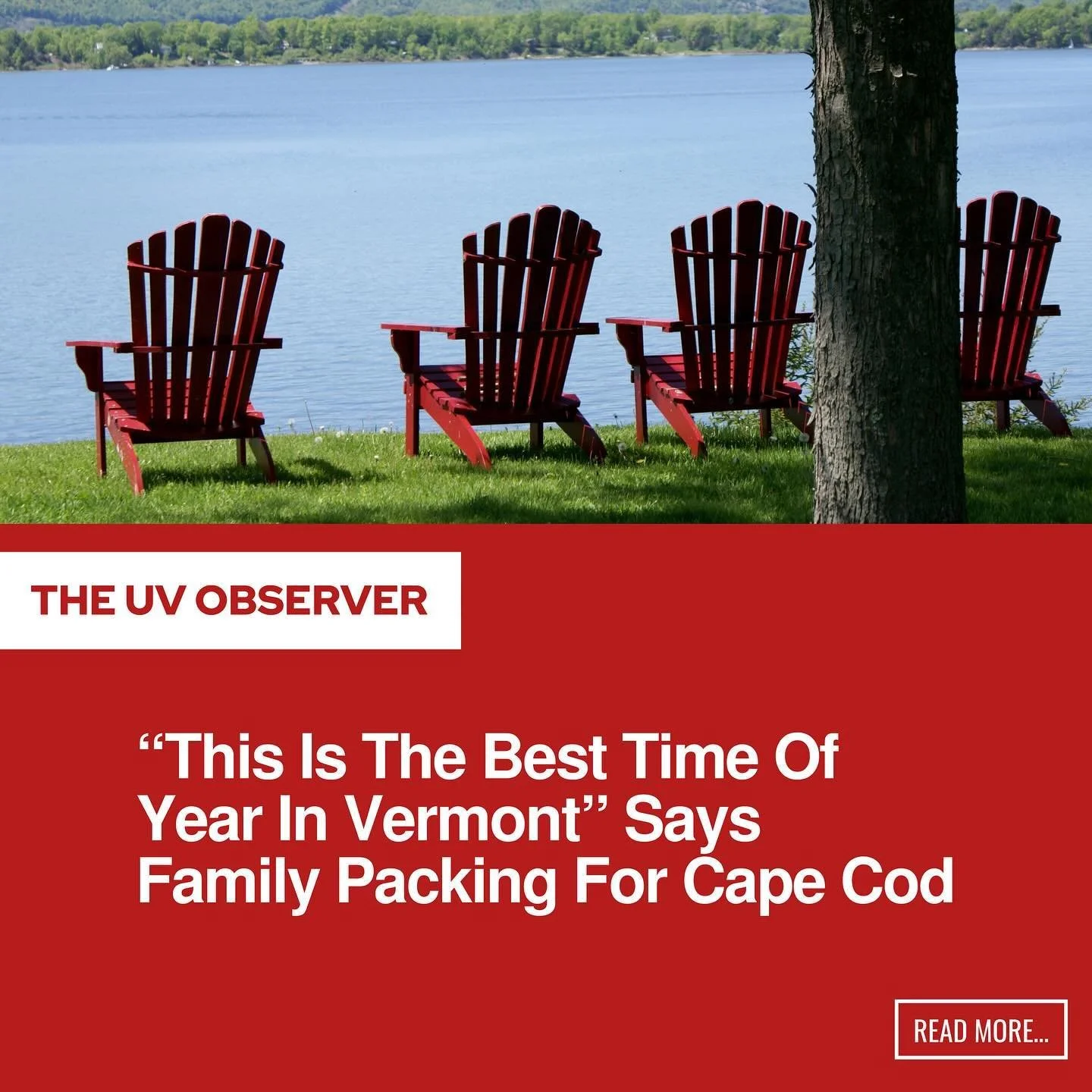 “This Is The Best Time Of Year In Vermont’ Says Family Packing For Cape Cod