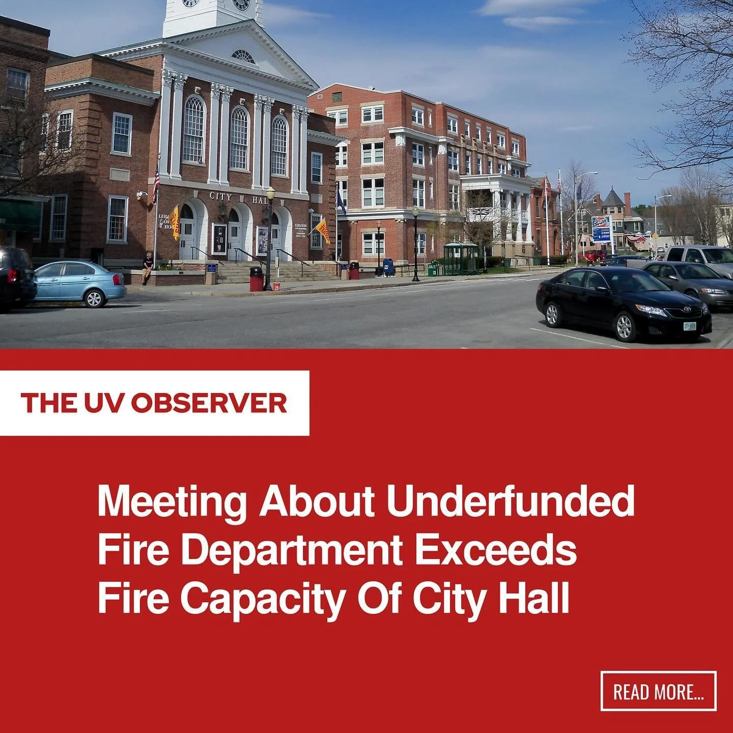 Meeting About Underfunded Fire Department Exceeds Fire Capacity Of City Hall