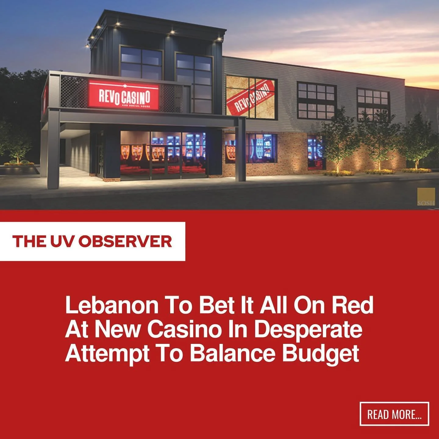 Lebanon To Bet It All On Red At New Casino In Desperate Attempt To Balance Budget