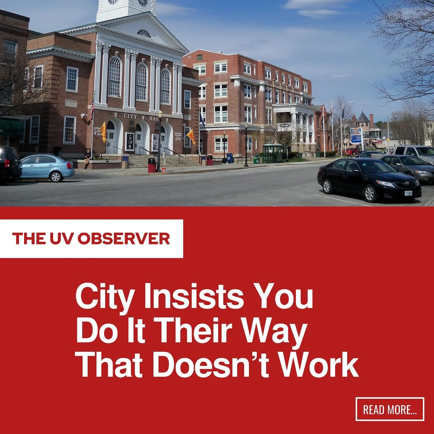 City Insists You Do It Their Way That Doesn't Work