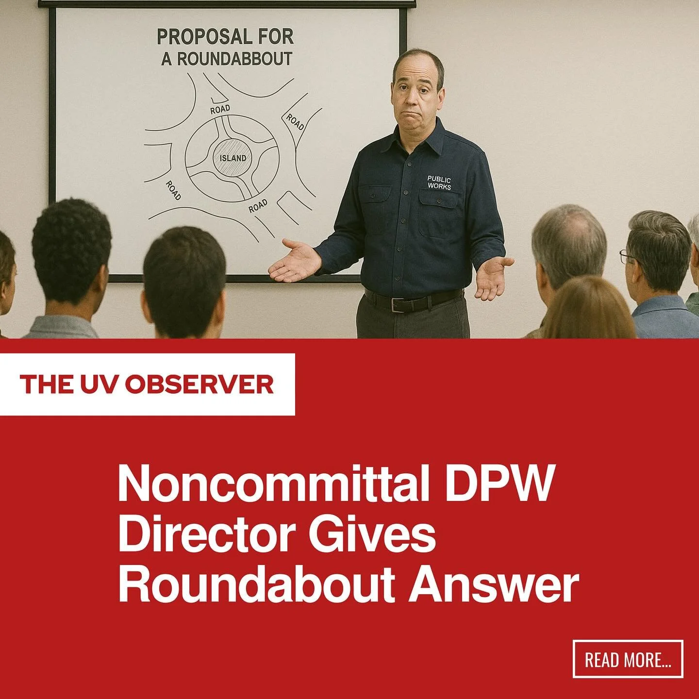 Noncommittal DPW Director Gives Roundabout Answer