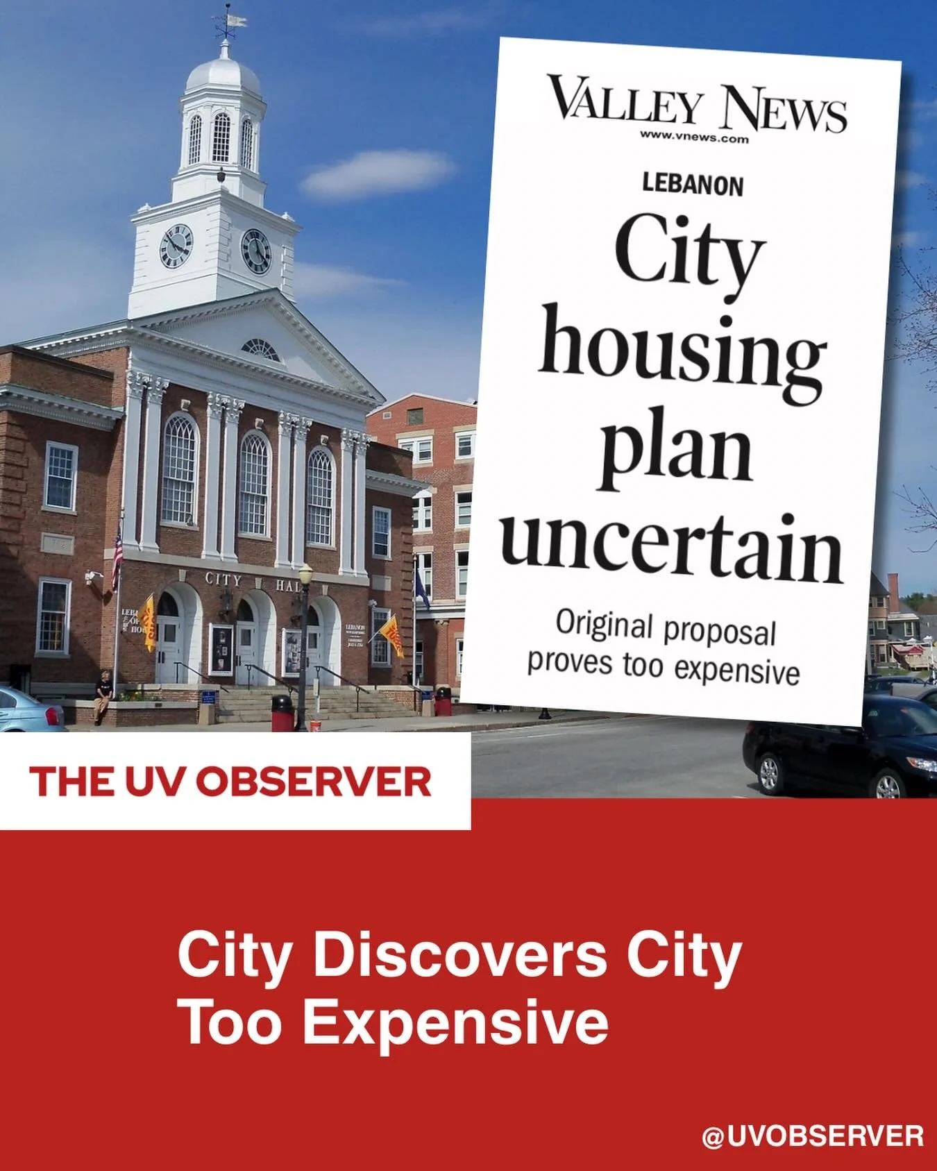City Discovers City Too Expensive