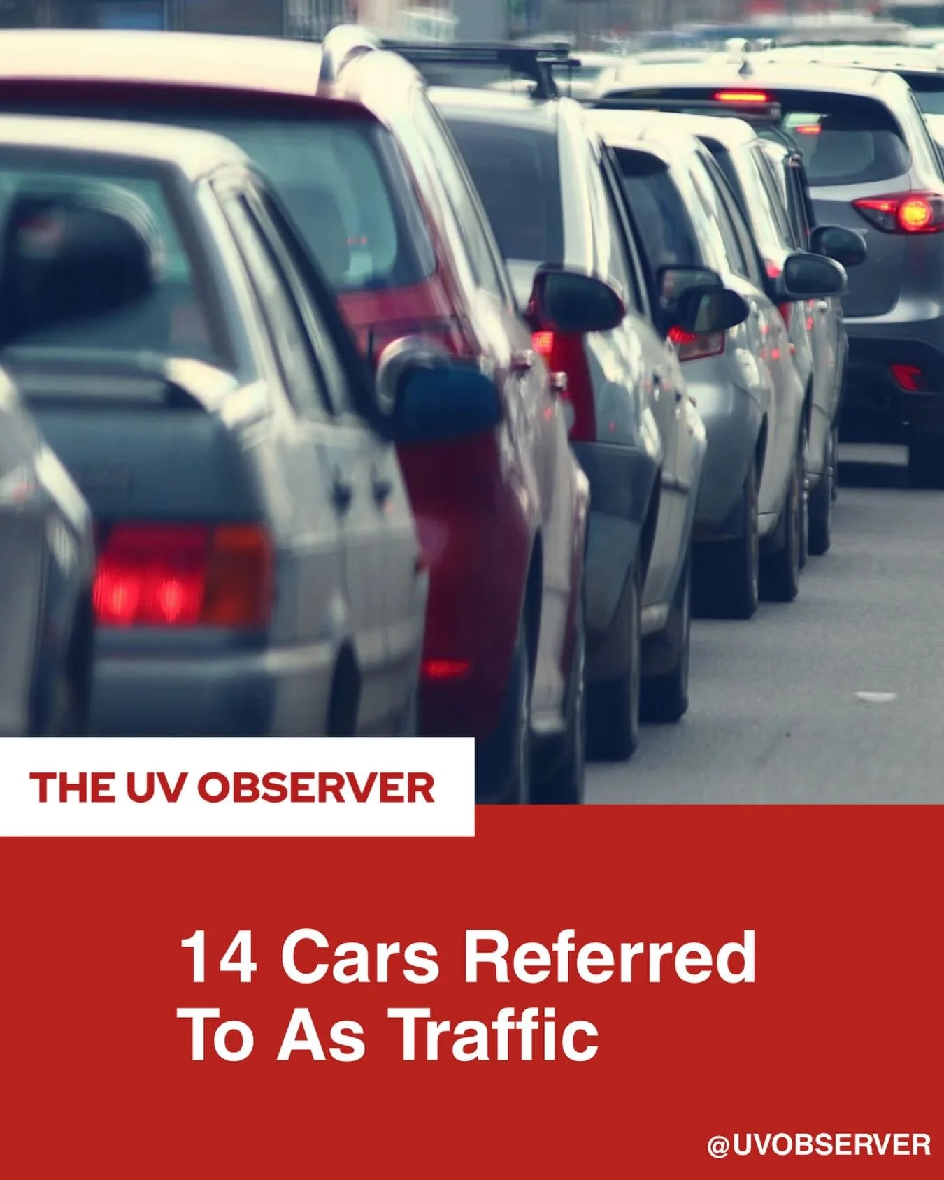 14 Cars Referred To As Traffic