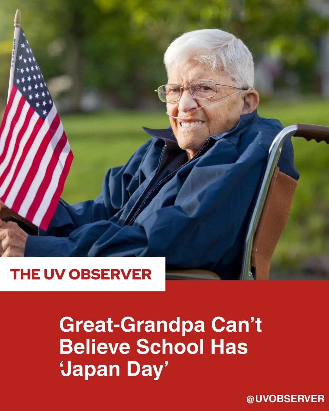 Great-Grandpa Can’t Believe School Has Japan Day’