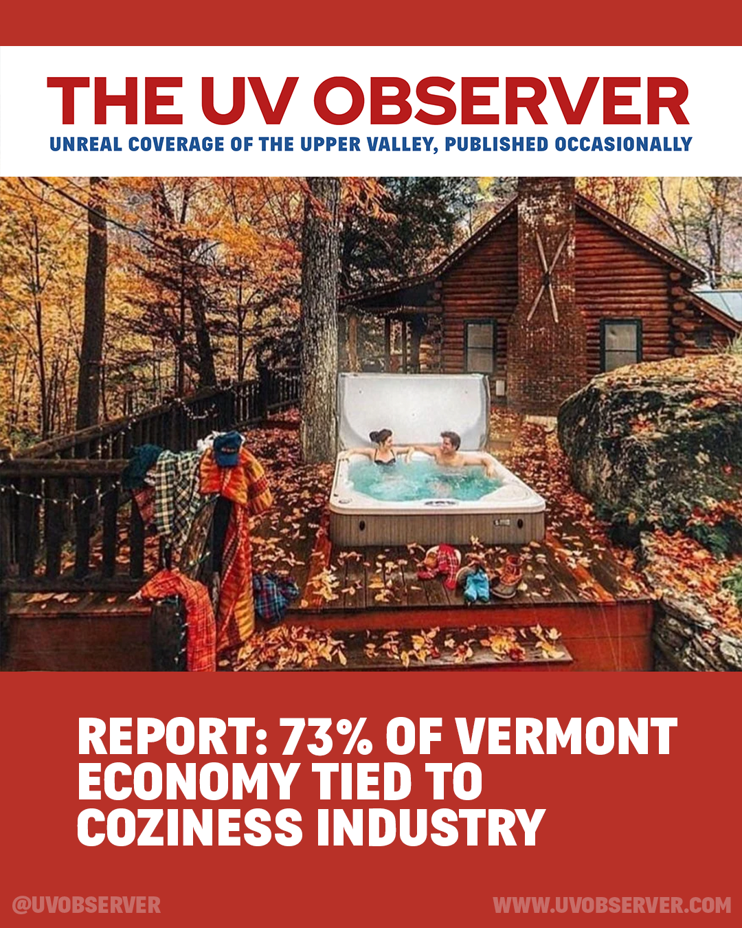 Report: 73% Of Vermont Economy Tied To Coziness Industry