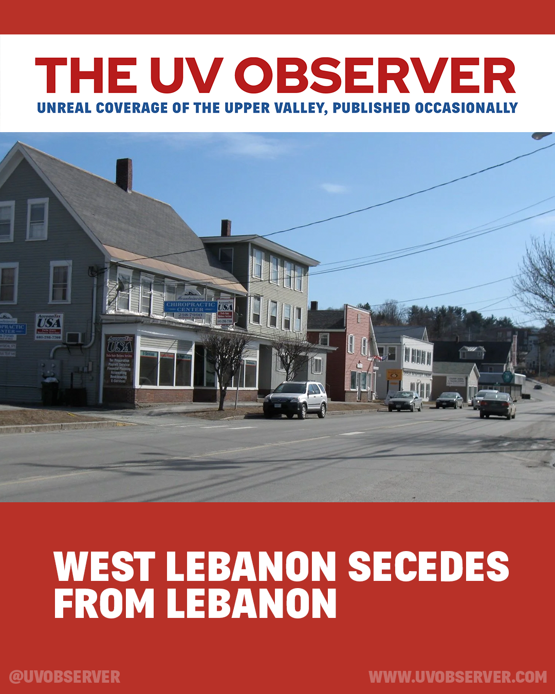 West Lebanon Secedes From Lebanon