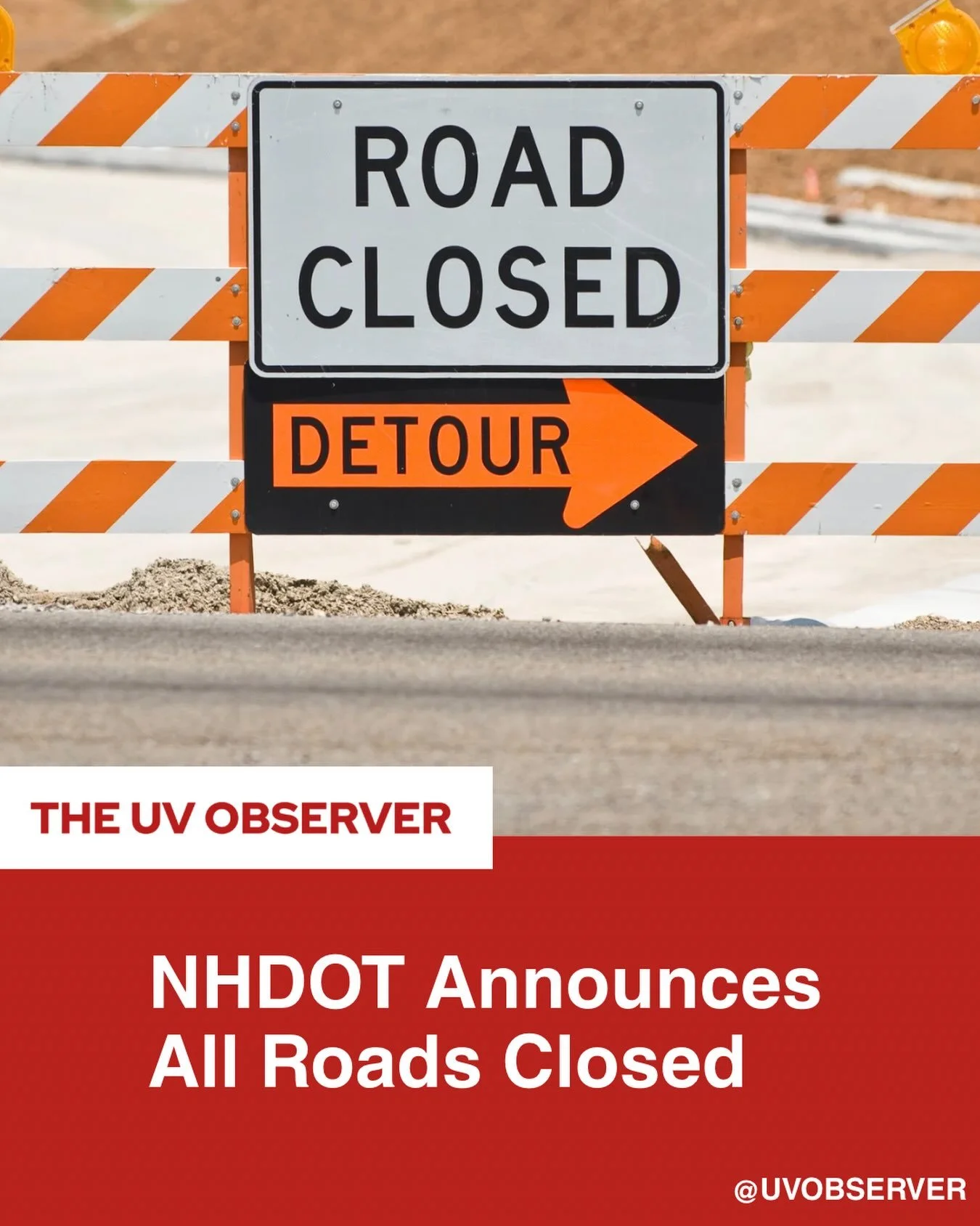 &ldquo;Please plan to make alternative travel accommodations this week&rdquo; said a lone, NHDOT letter sign by the Hampton tolls.