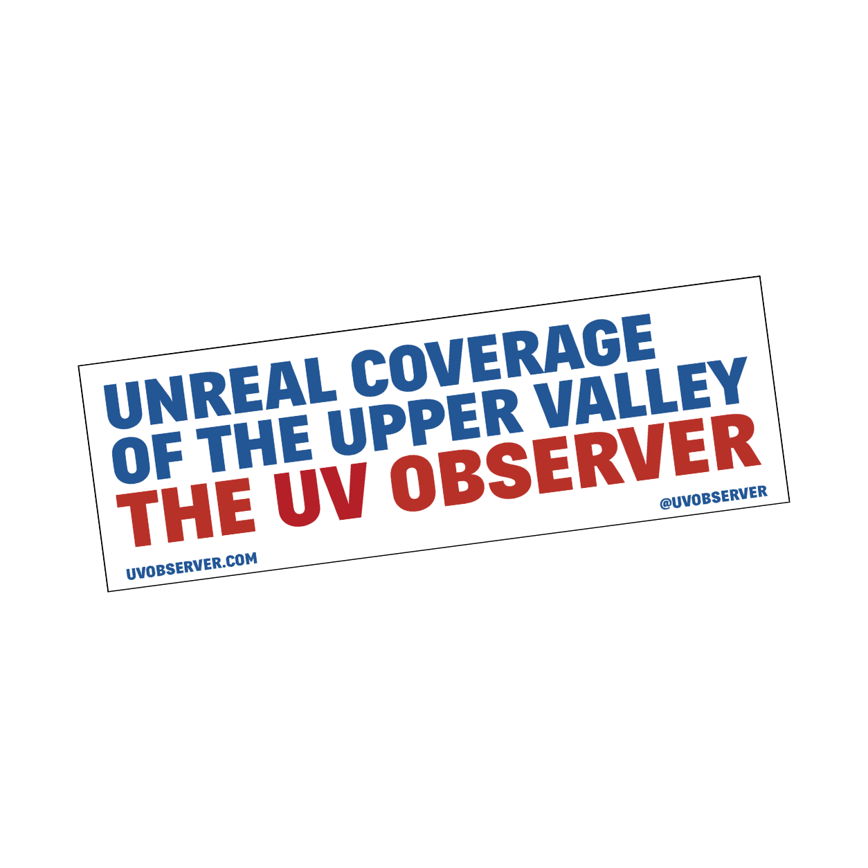 Unreal Coverage Of The Upper Valley