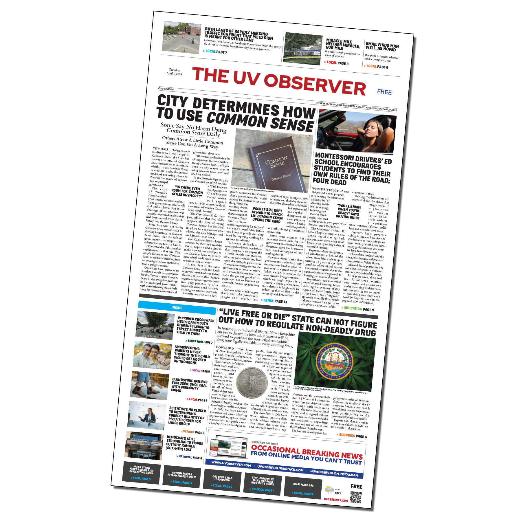UV Observer Print Edition (April 1, 2025)
