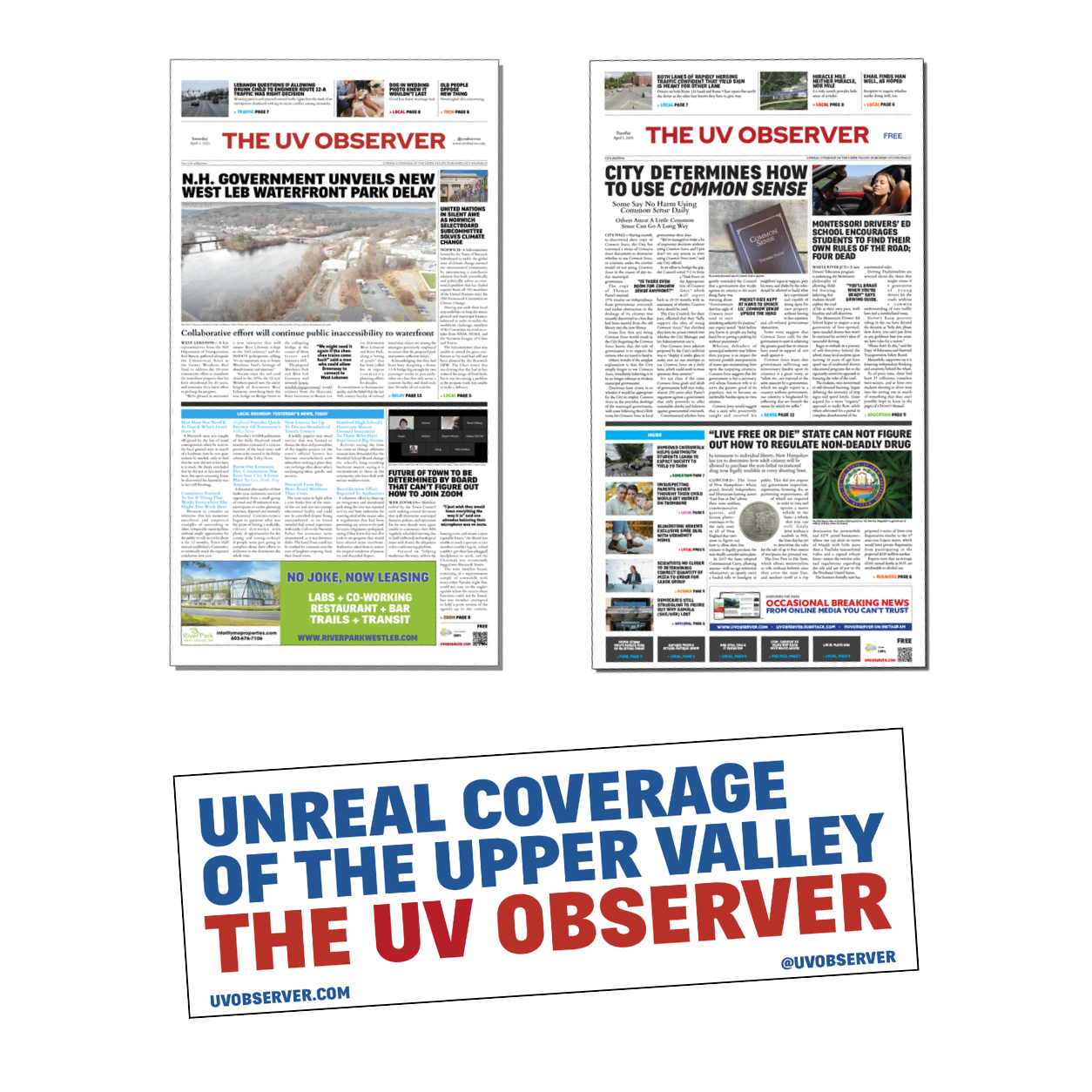 Get Two Print Issues and a Bumper Sticker