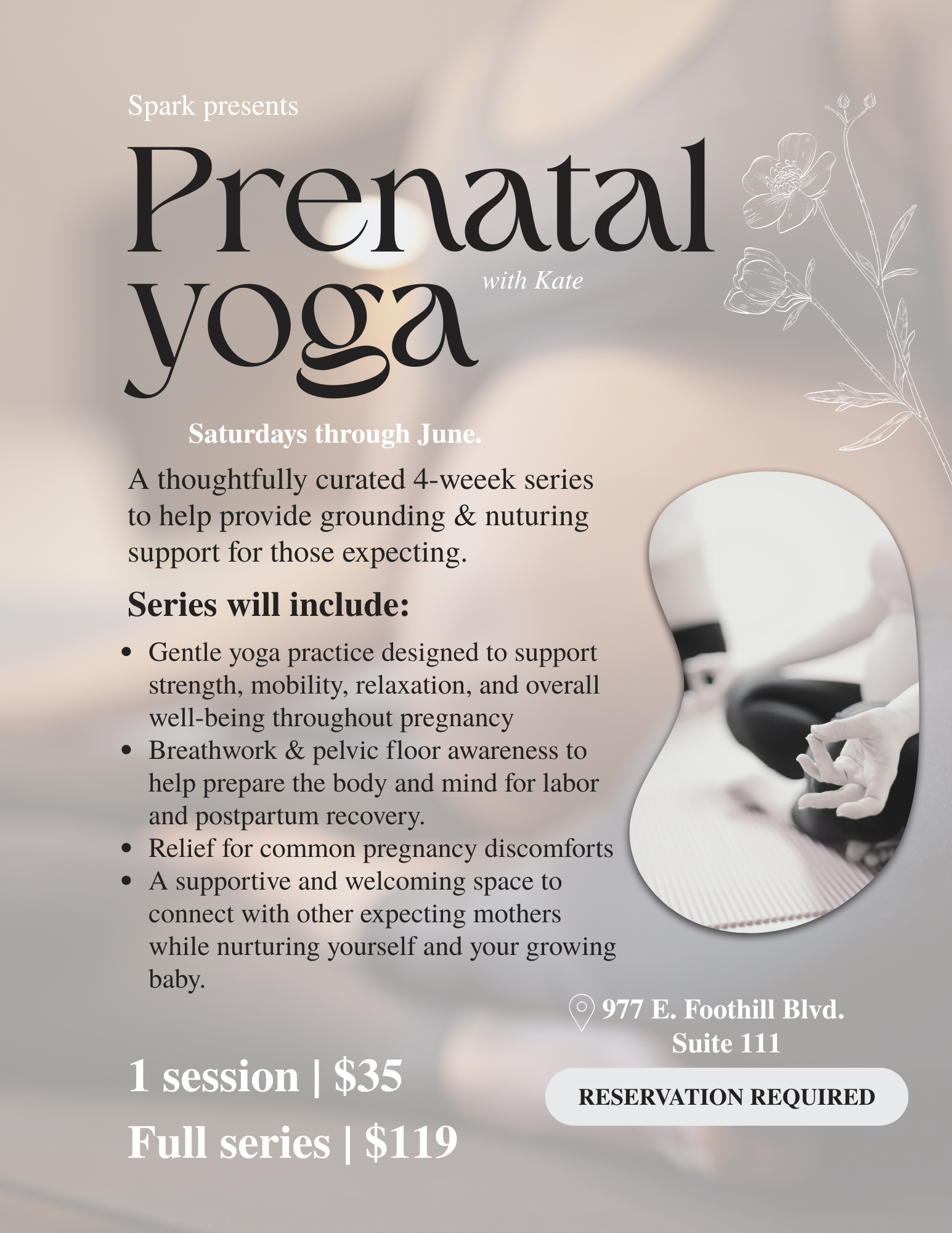 Pre+postnatal 4-week series 