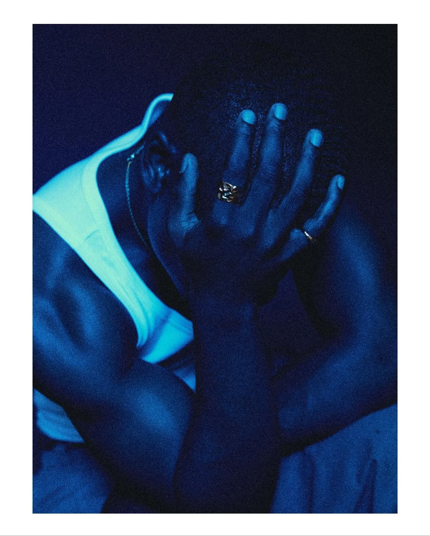 Press and Album cover #shotonfilm for @whoisblession 
Photos by @moja.wtf 
Under the Direction of hot legend @_krisdeclan 

Shot on portra 400 120mm &amp; some digital 
Developed at @london_film_lab 
Printed @rapideye.darkroom