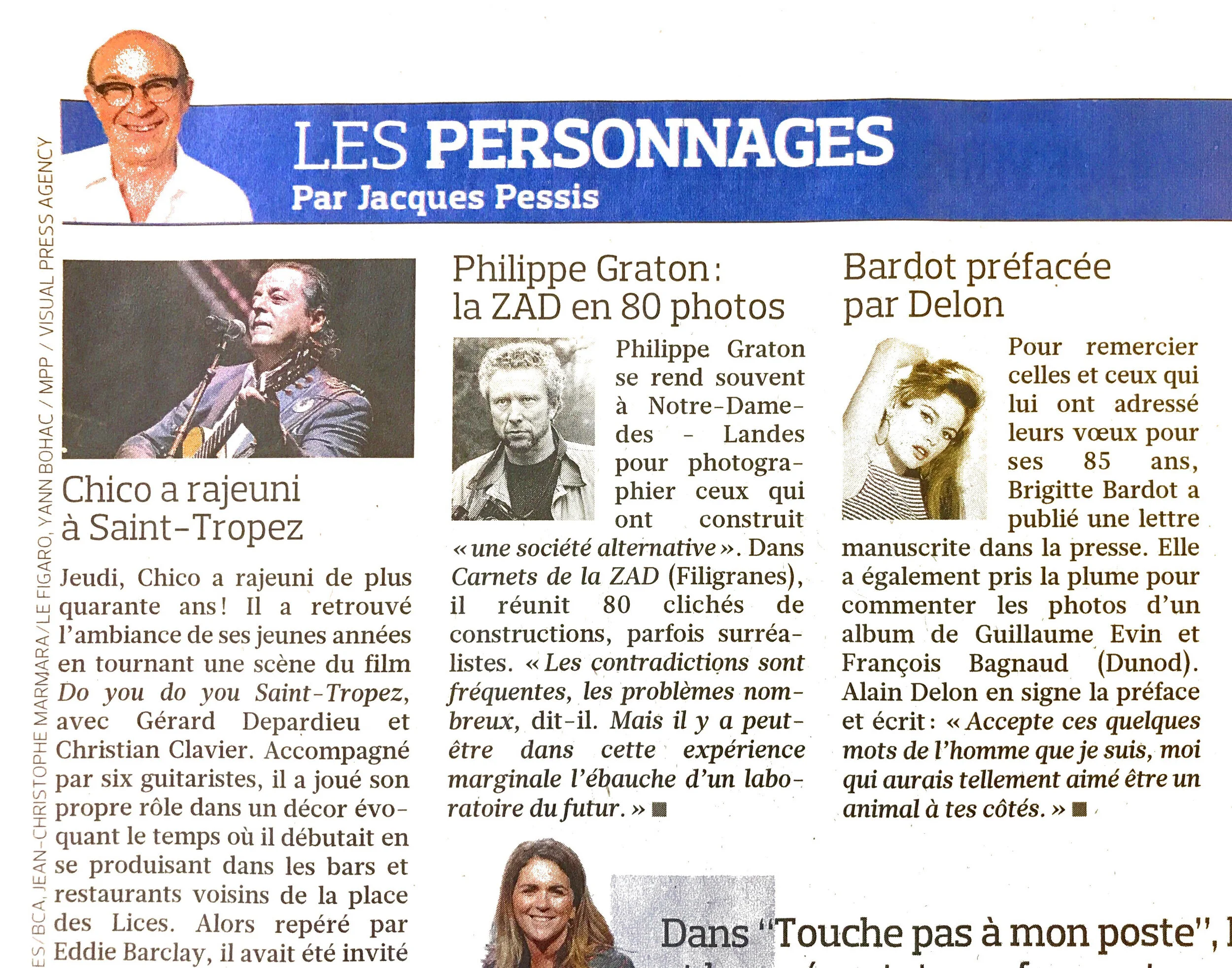 Le Figaro — Les Personages