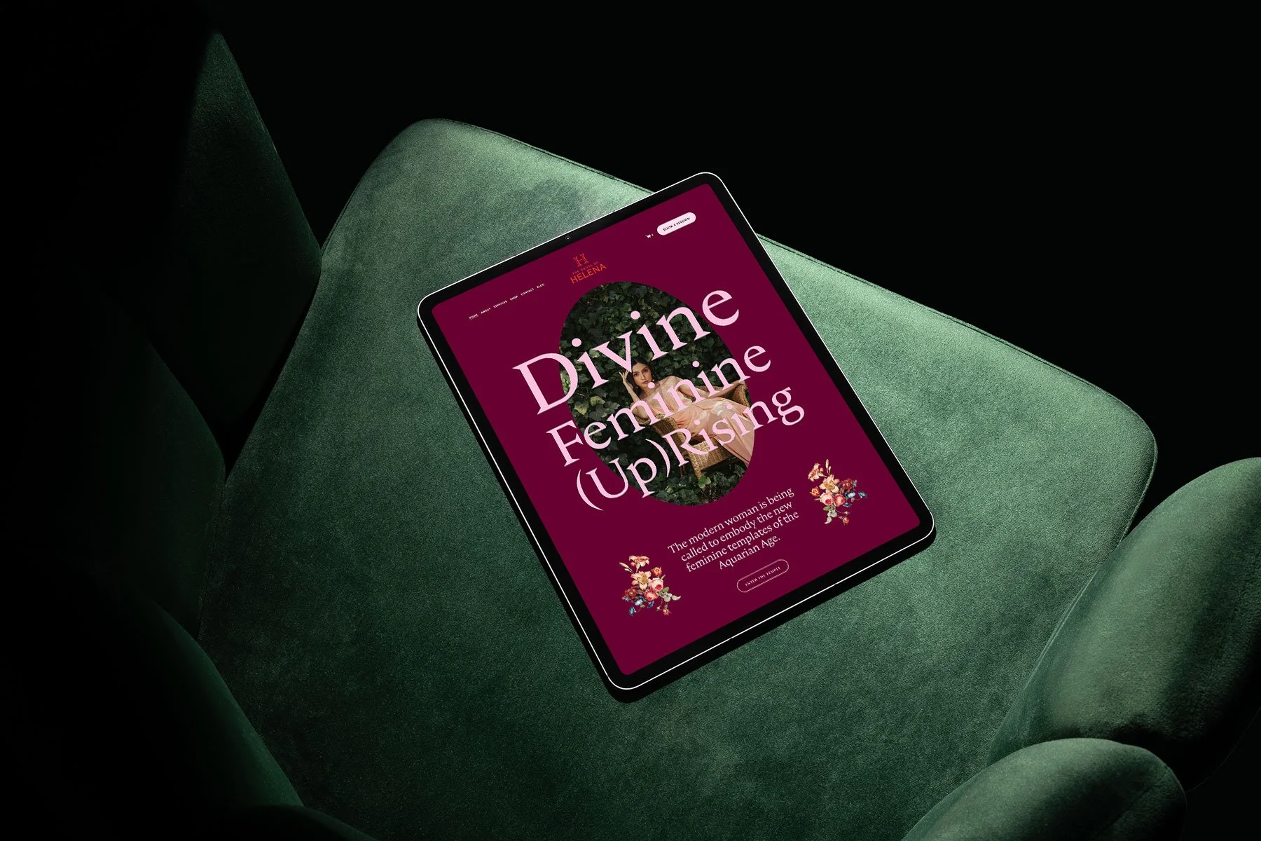 Divine Feminine Branding and Website Design