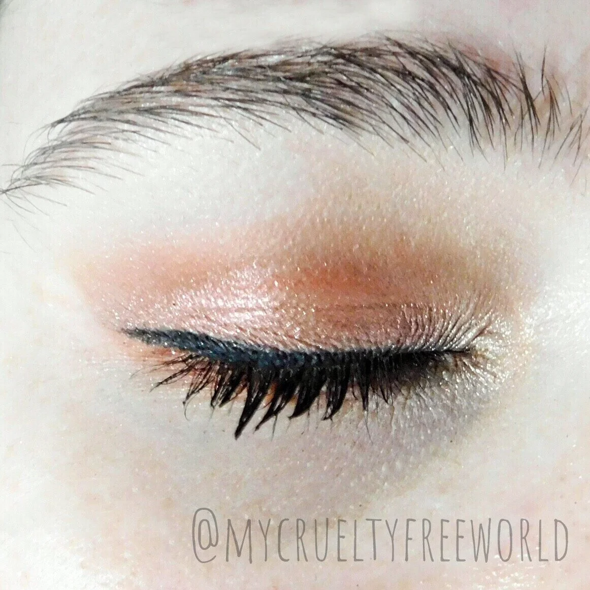 Primark Ps... Rose Quartz Palette - Eye Look 1
