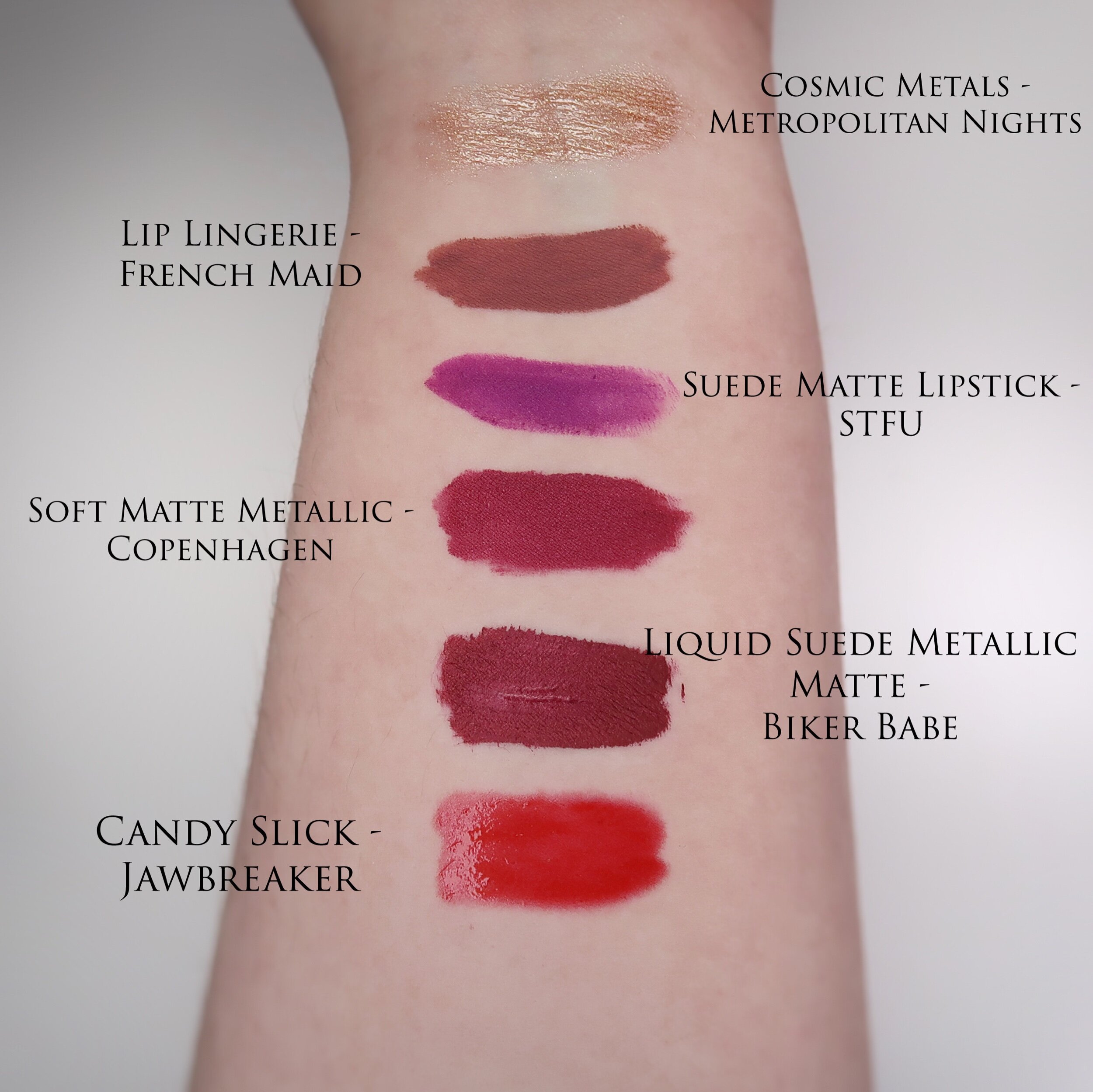 Amazon.com : NYX Nyx suede matte lipstick - sdmls05 brunch me 0.12 Ounce /  3.5 g : Beauty & Personal Care
