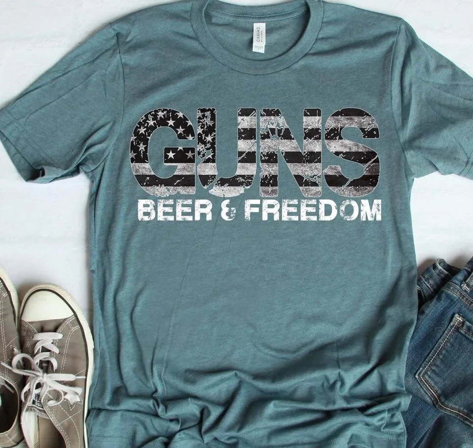 Guns, Beer, and Freedom — TM Designs & Gifts