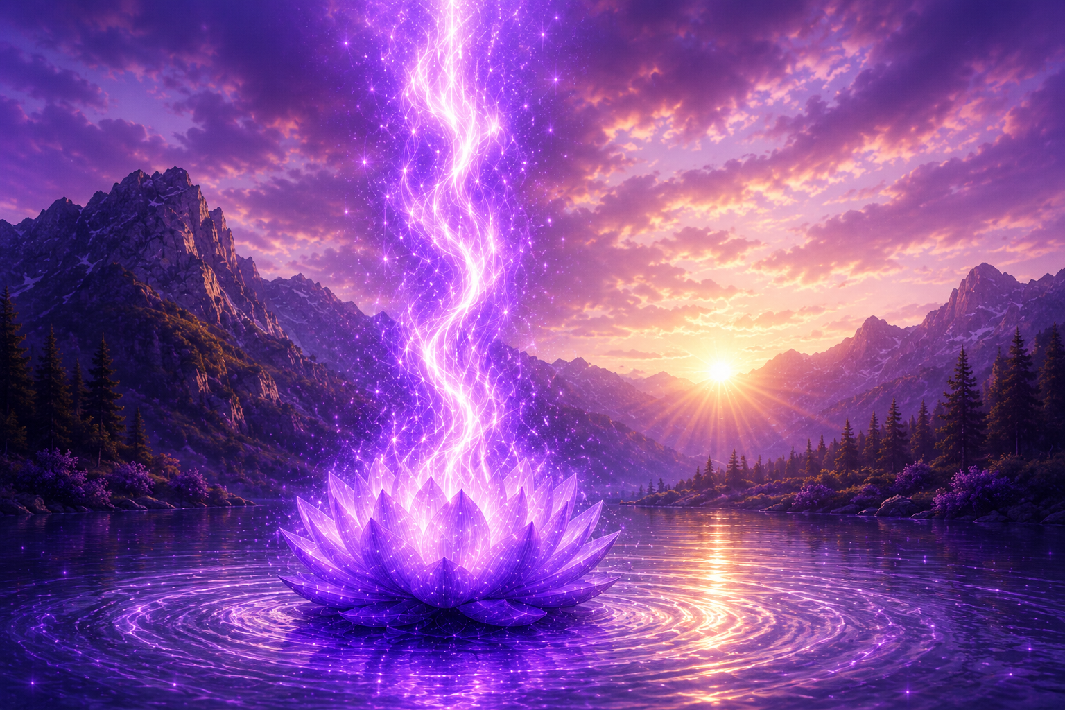 Llama Violeta, Sanación, Transformación y Elevación Espiritual