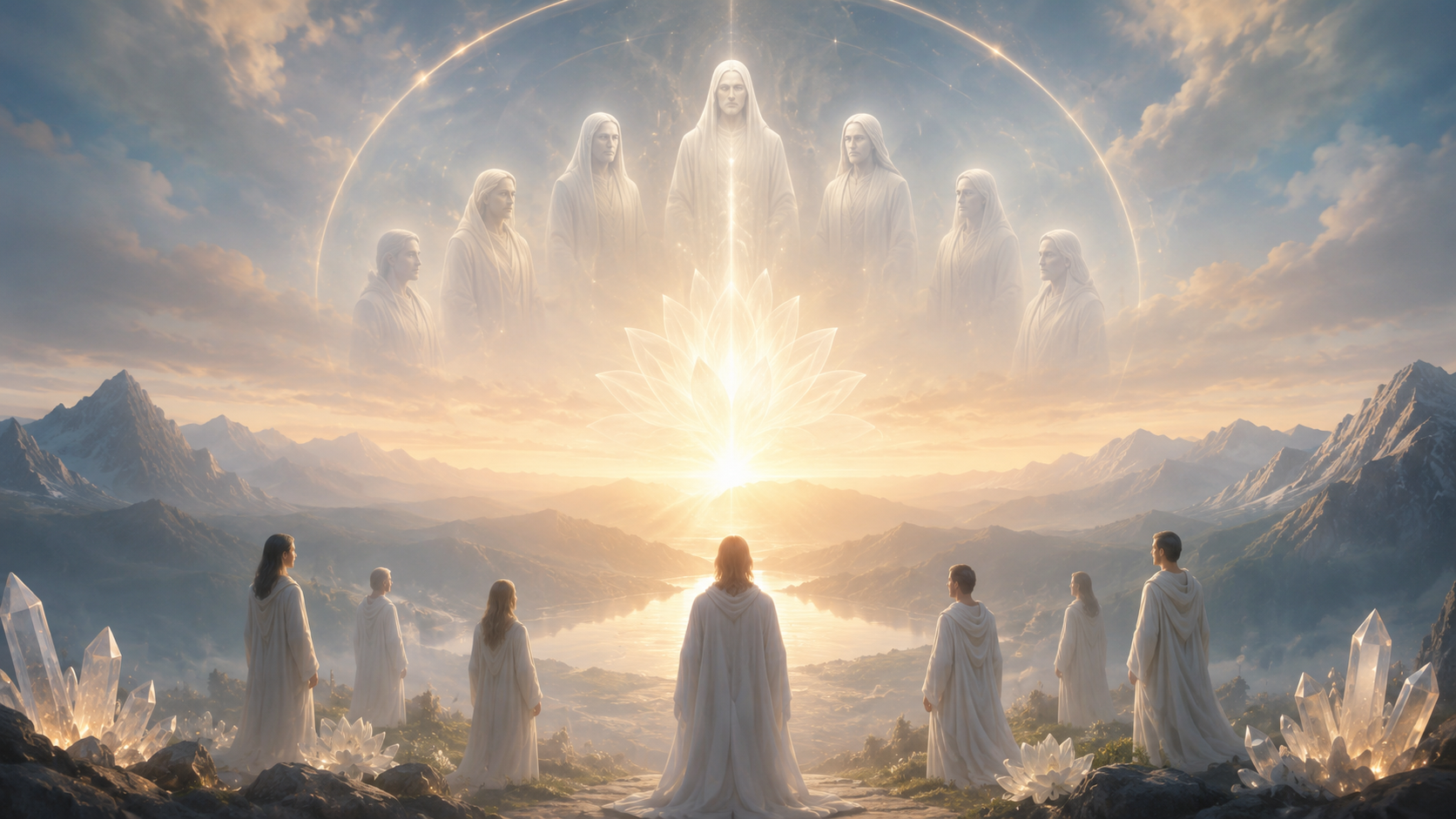 La Hermandad Blanca nos Inspira desde lo Invisible