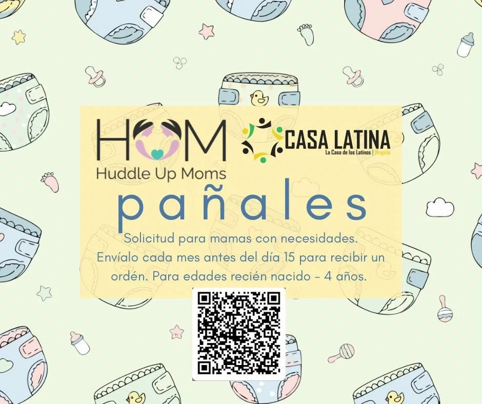Flier del Programa de Pañales