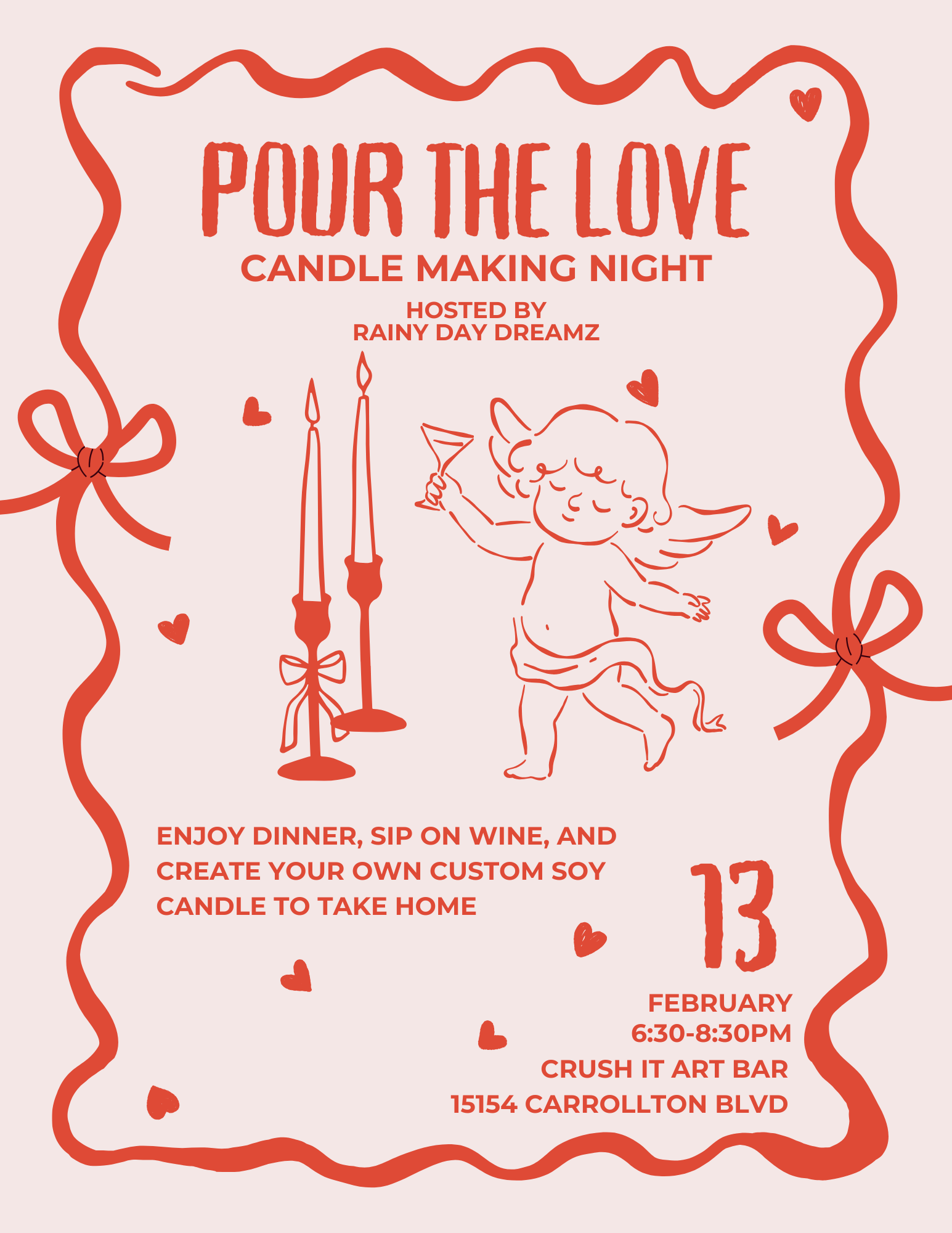 Pour the Love Candle Making Night