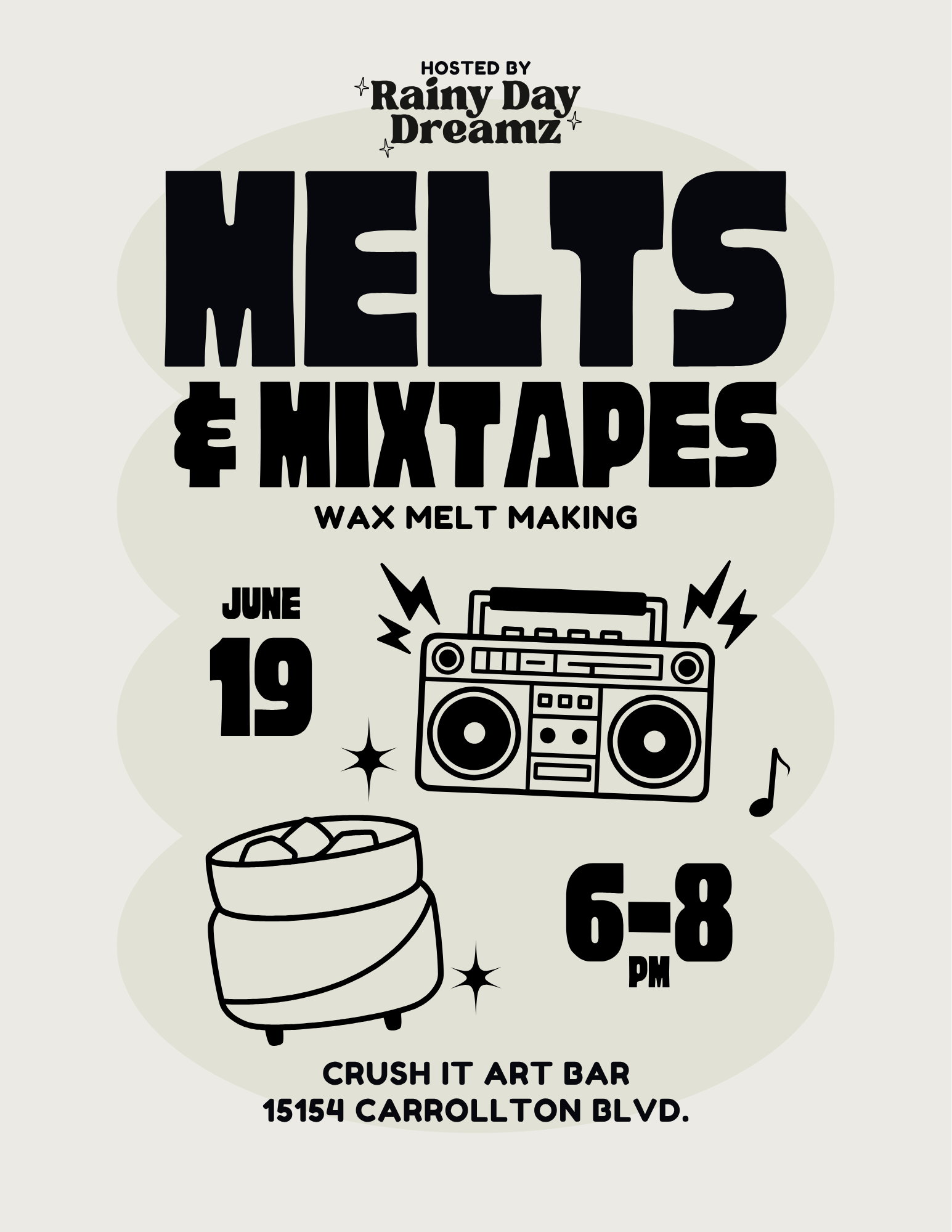 Melts & Mixtapes Wax Melt Making