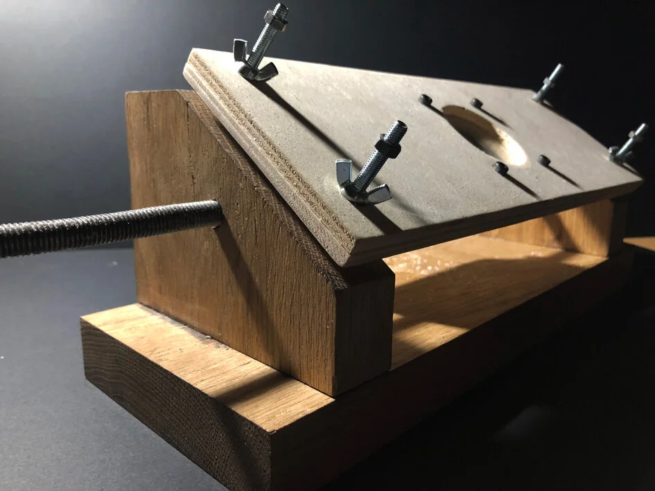 This project began as an auditory investigation into the ‘Loneliest Whale on the Planet’ a whale that sings at a different frequency to the majority, and as such cannot find a mate. Looking to the material palette of the whale a large amount of the …