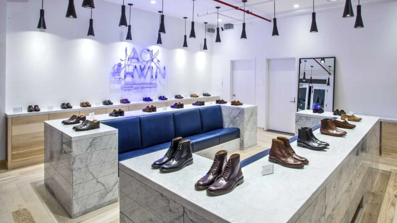 Shoes store renovated by commercial contractor New York City