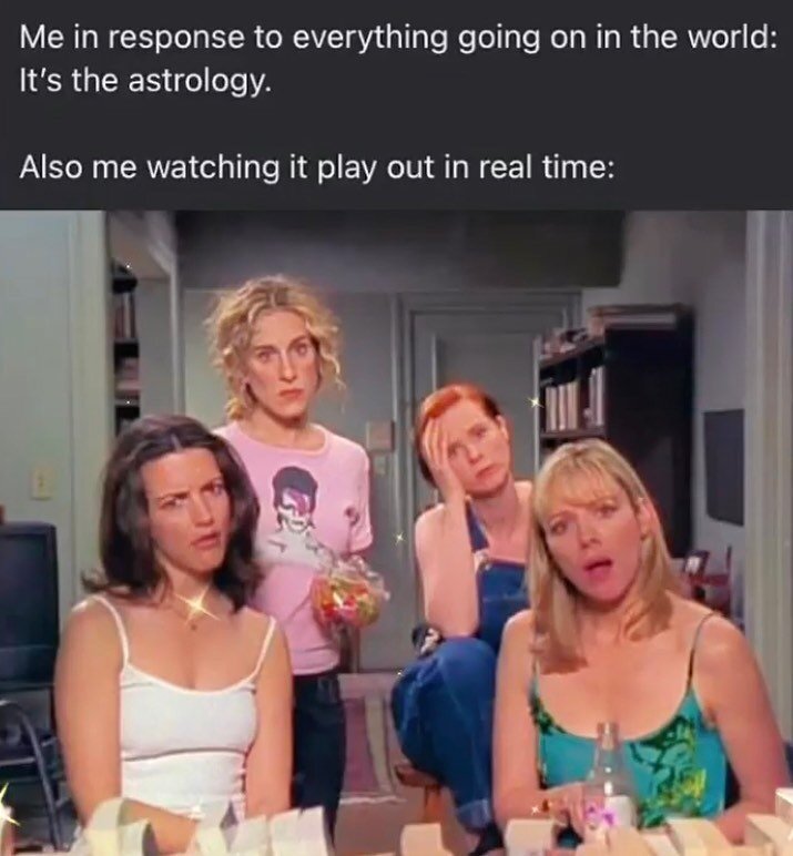 How&rsquo;s everyone doing out there?? Just a reminder that the astrology right now is REALLY GOOD and underneath any rubbish being cleared away is the opportunity for new, more aligned things to come in

Everything&rsquo;s working out for your highe