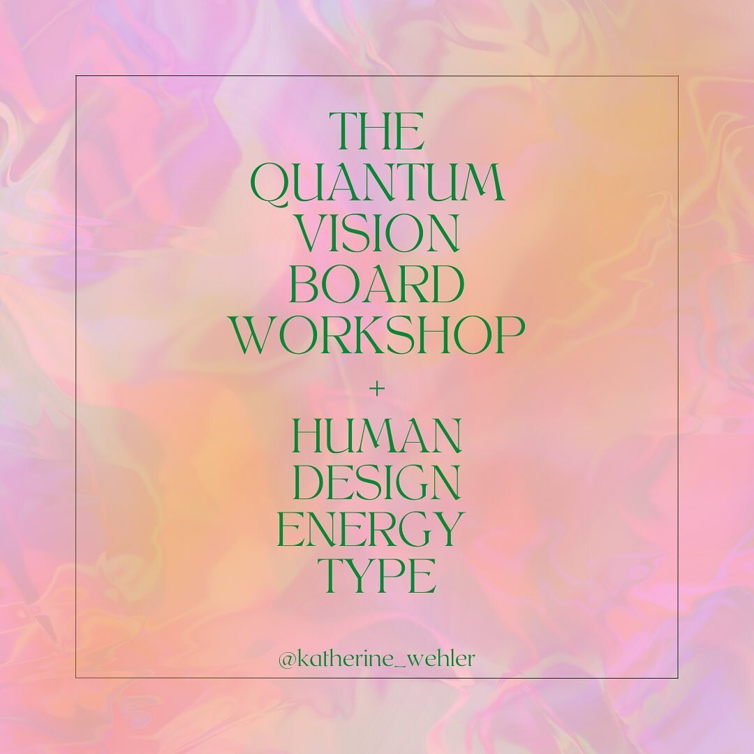 Human Design and Astrology are a part of EVERYTHING I DO 🌟

So, want to know how The Quantum Vision Board Workshop will benefit each Human Design Type?

Manifesting Generators: Right now MGs may feel a little scattered with ALL THE IDEAS. This will 