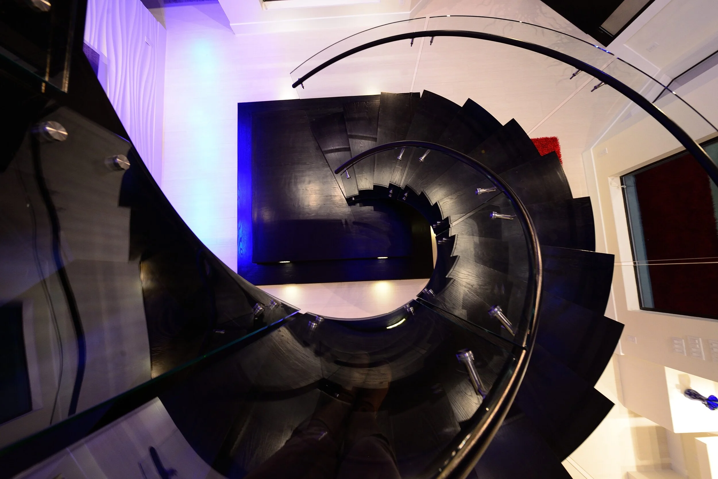 Interior Design Residential Modern Staircase The Woodlands Texas-Optimized.JPG