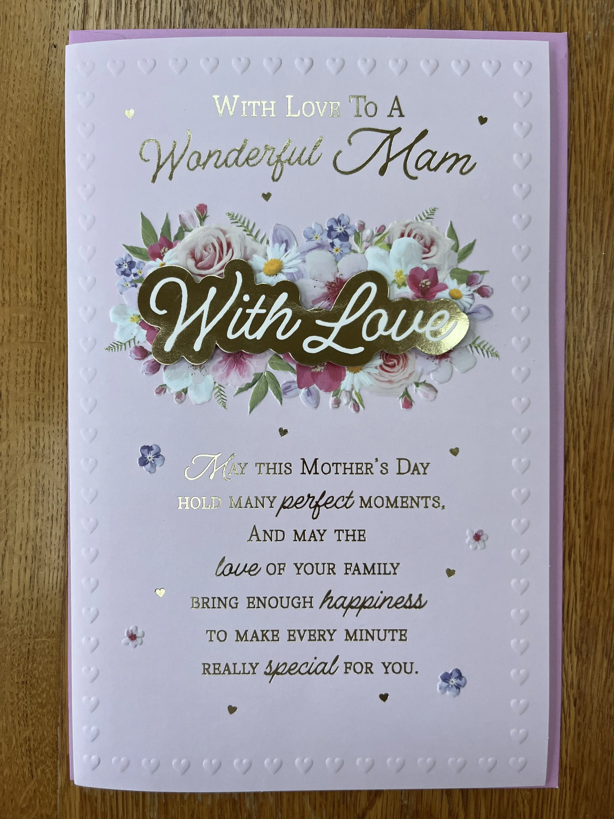 Extra Special Mam Mothers day card
