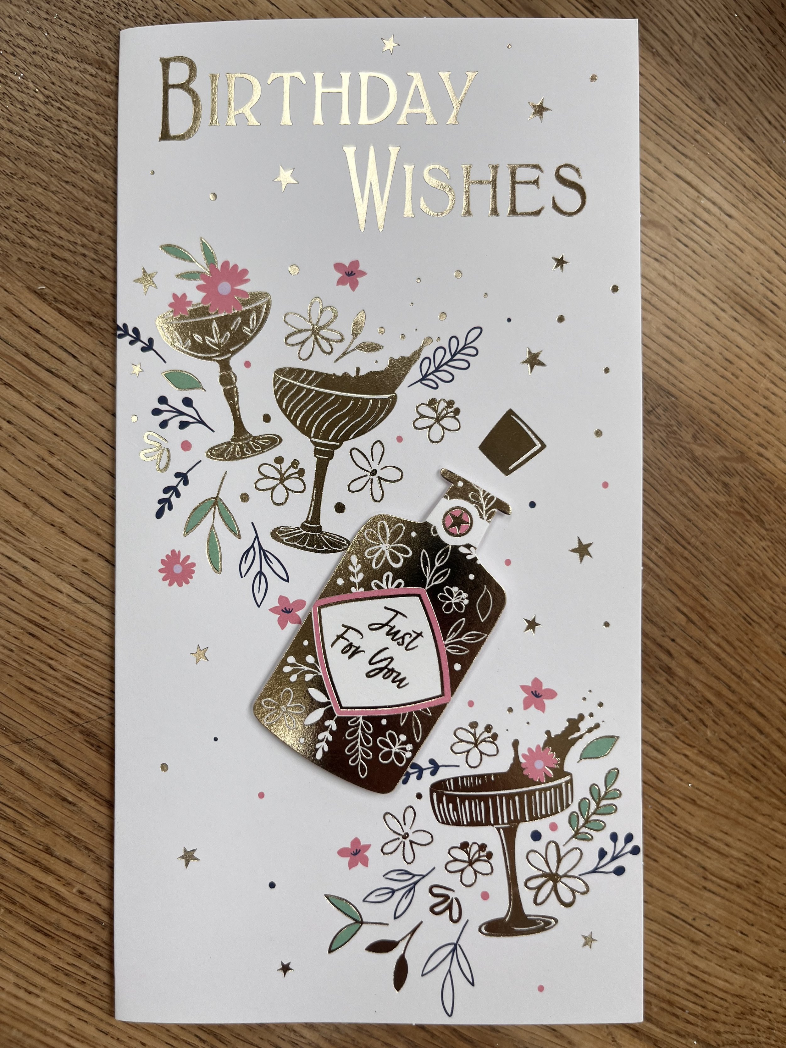 Female Open Birthday Card