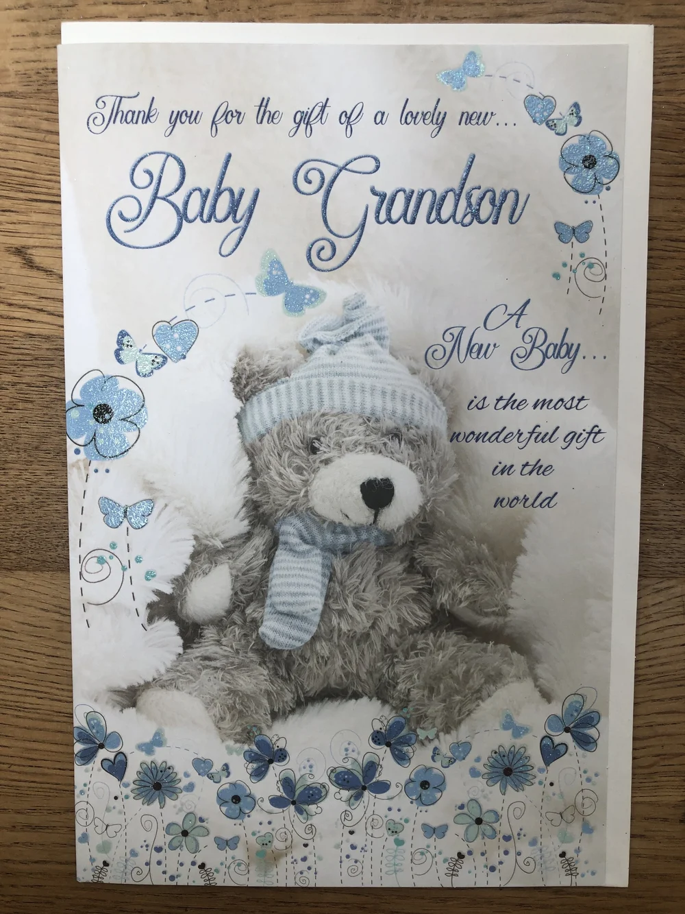 Birth Of Grandson Baby Cards | The Celebration Store