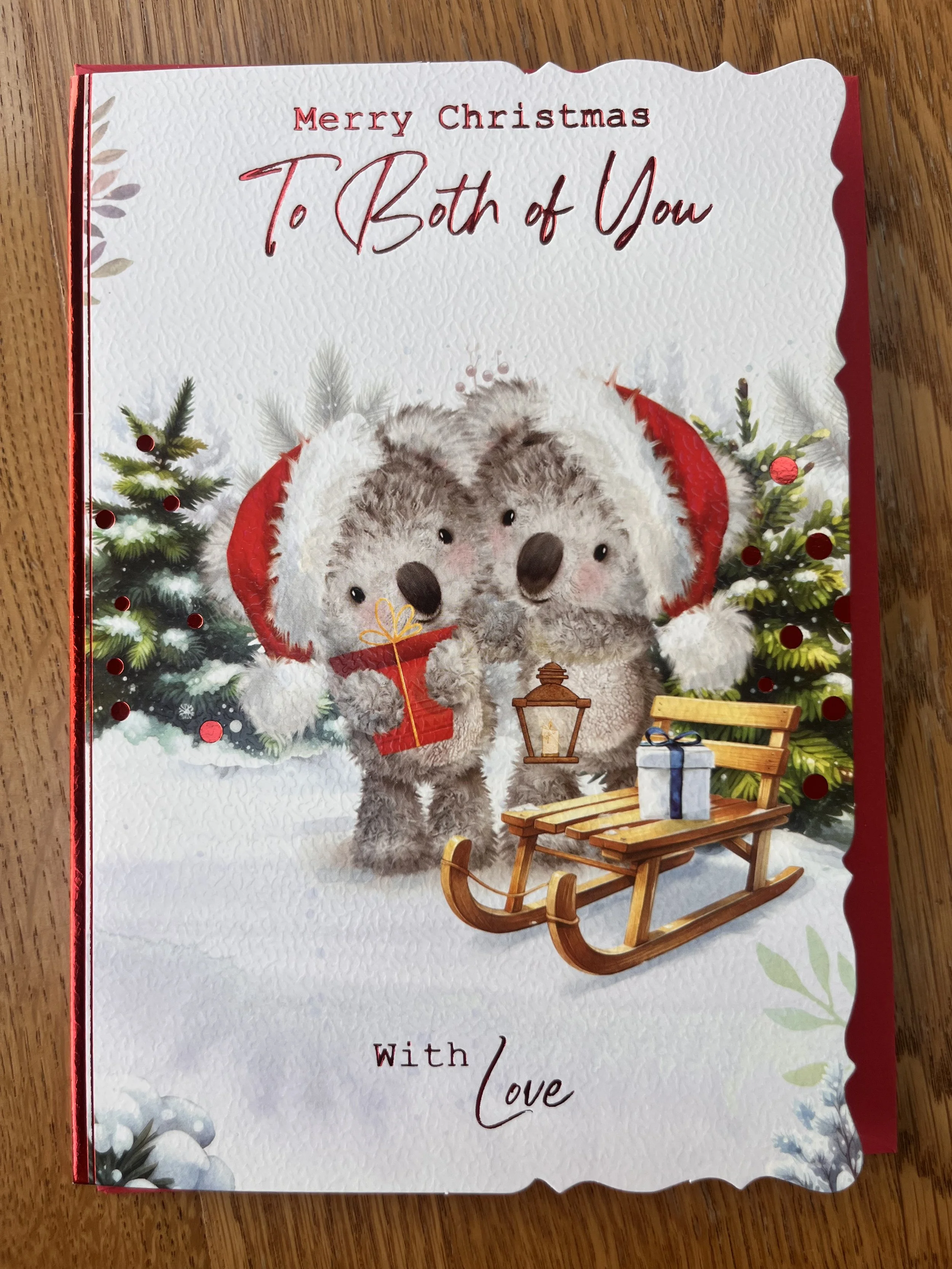 Both of You christmas card
